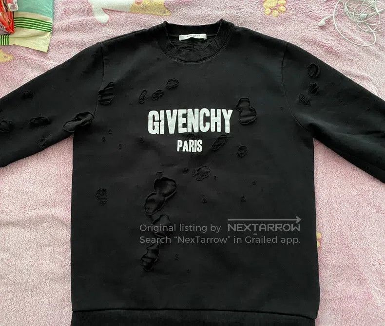 Givenchy Givenchy Big ripped hoodie the most classic hoodie Size US M / EU 48-50 / 2 - 1 Thumbnail