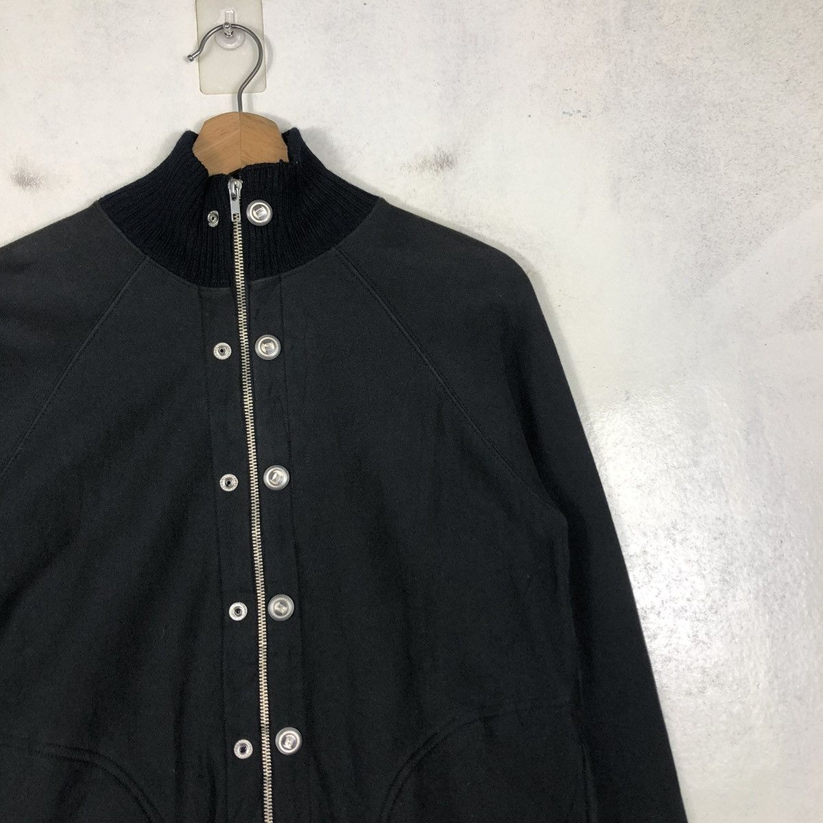 Japanese Brand 📌BIKER JACKET PARACHUTE DESIGN DOUBLE LAYER CYNTHIA COMPANY Size M / US 6-8 / IT 42-44 - 6 Thumbnail
