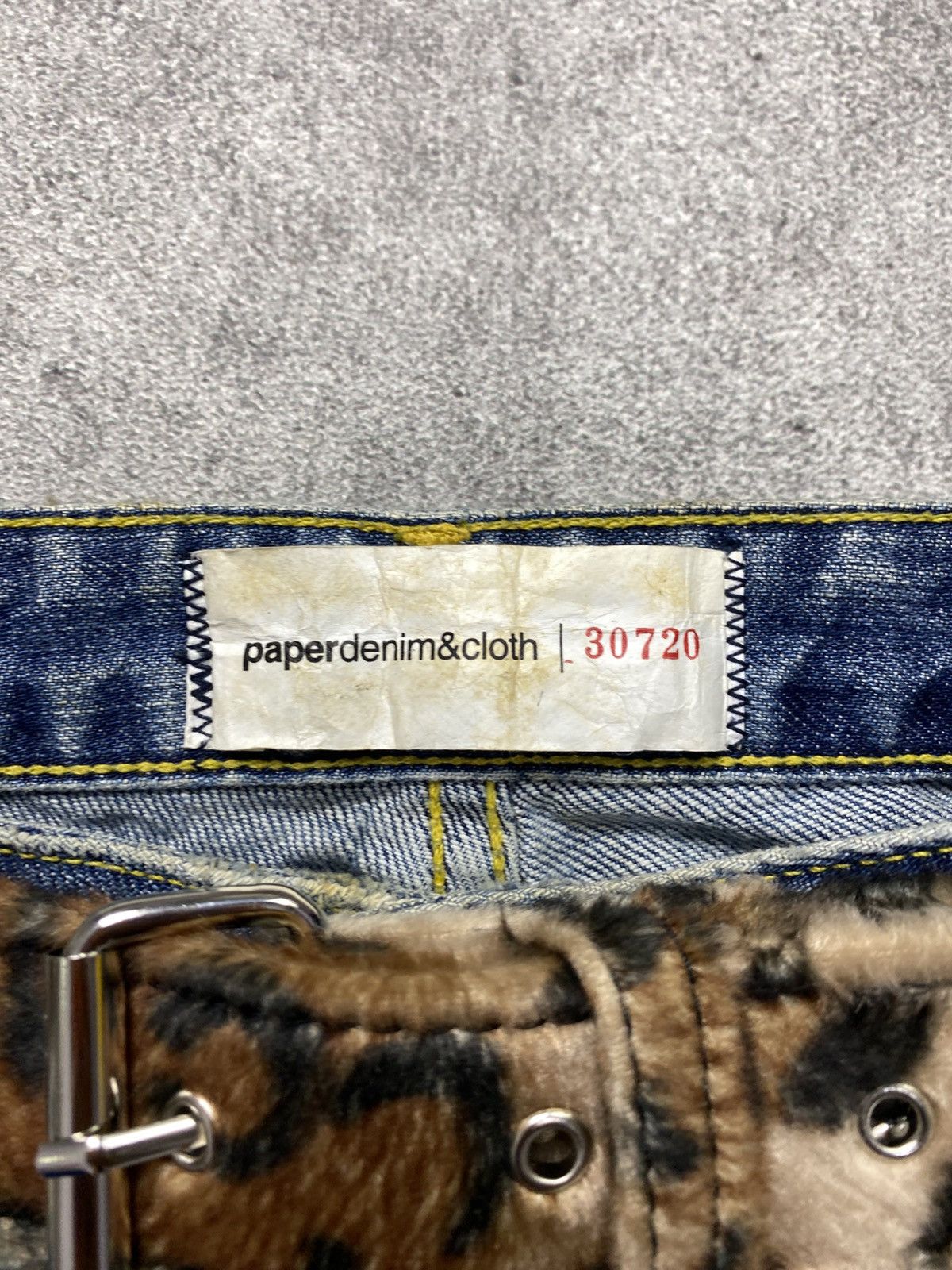 Hysteric Glamour 2000s Paperdenim Distressed stain style flare pant Size US 28 / EU 44 - 6 Thumbnail