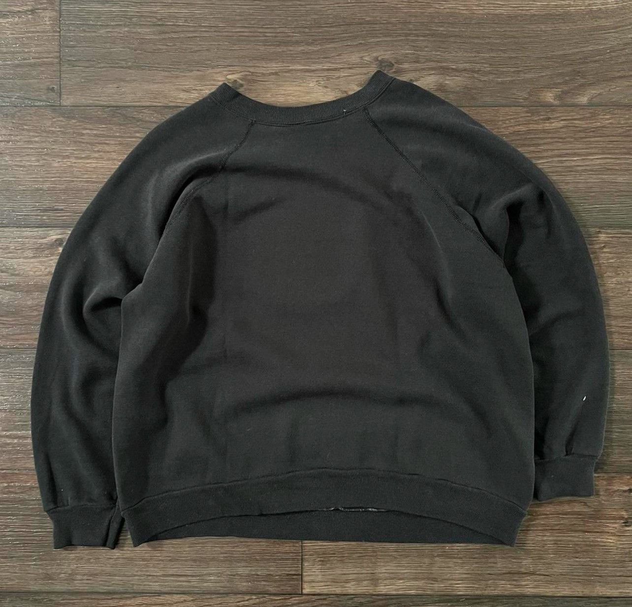 Hard Rock Cafe Sun faded 1980s boxy Raglan New York City hard rock crewneck Size US L / EU 52-54 / 3 - 6 Thumbnail