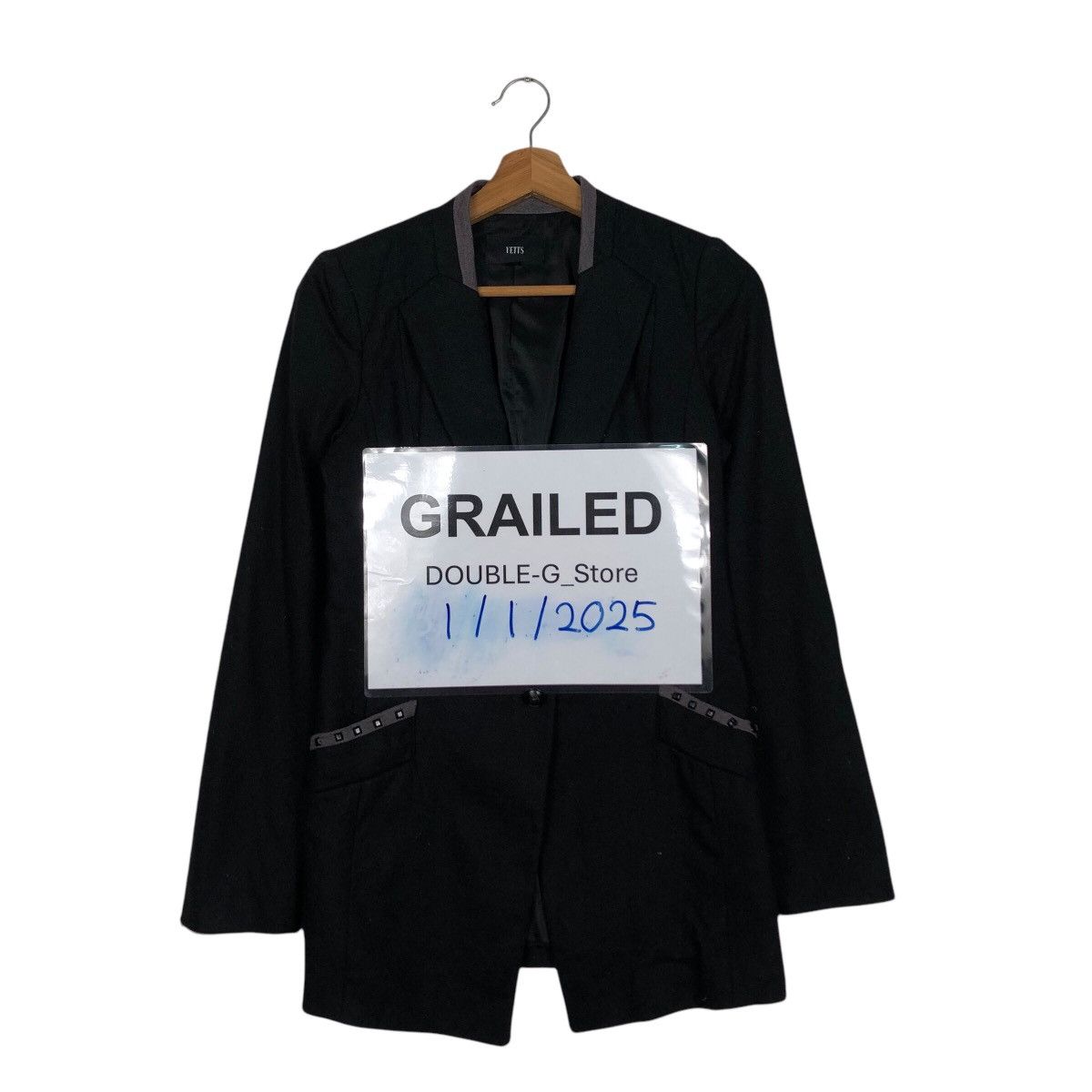 Japanese Brand 📌Vintage Chore Worker Iconic Black Yetts Issey Miyake Size US M / EU 48-50 / 2 - 1 Thumbnail