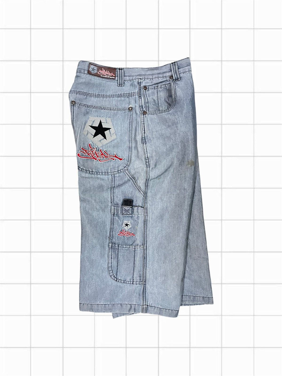 JNCO × Tribal Streetwear × Vintage Vintage Tribal Gear Jnco Y2K Jorts Size US 28 / EU 44 - 6 Thumbnail
