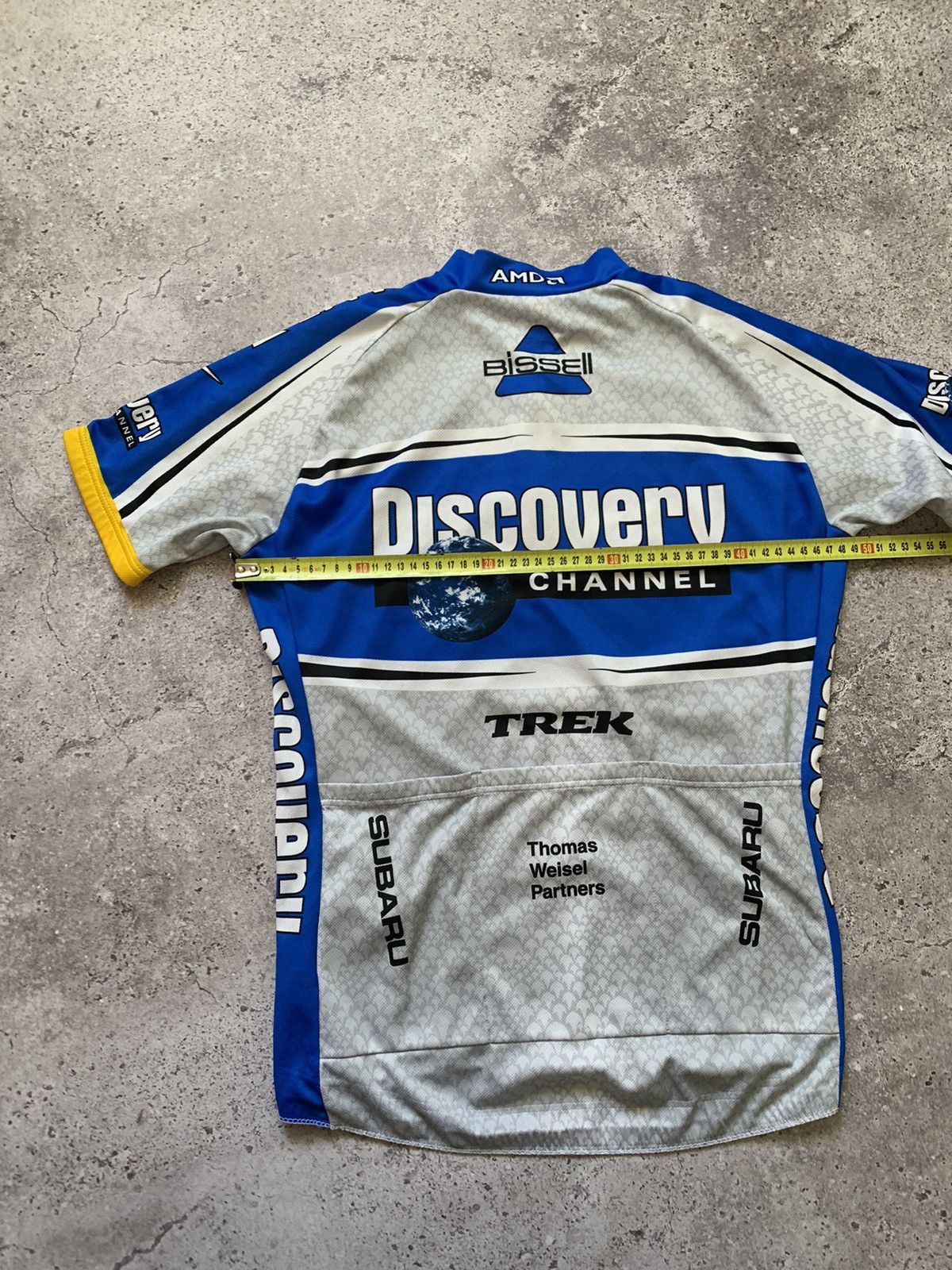 Nike Nike Team Discovery Subaru Cycling Jersey Size US M / EU 48-50 / 2 - 6 Thumbnail