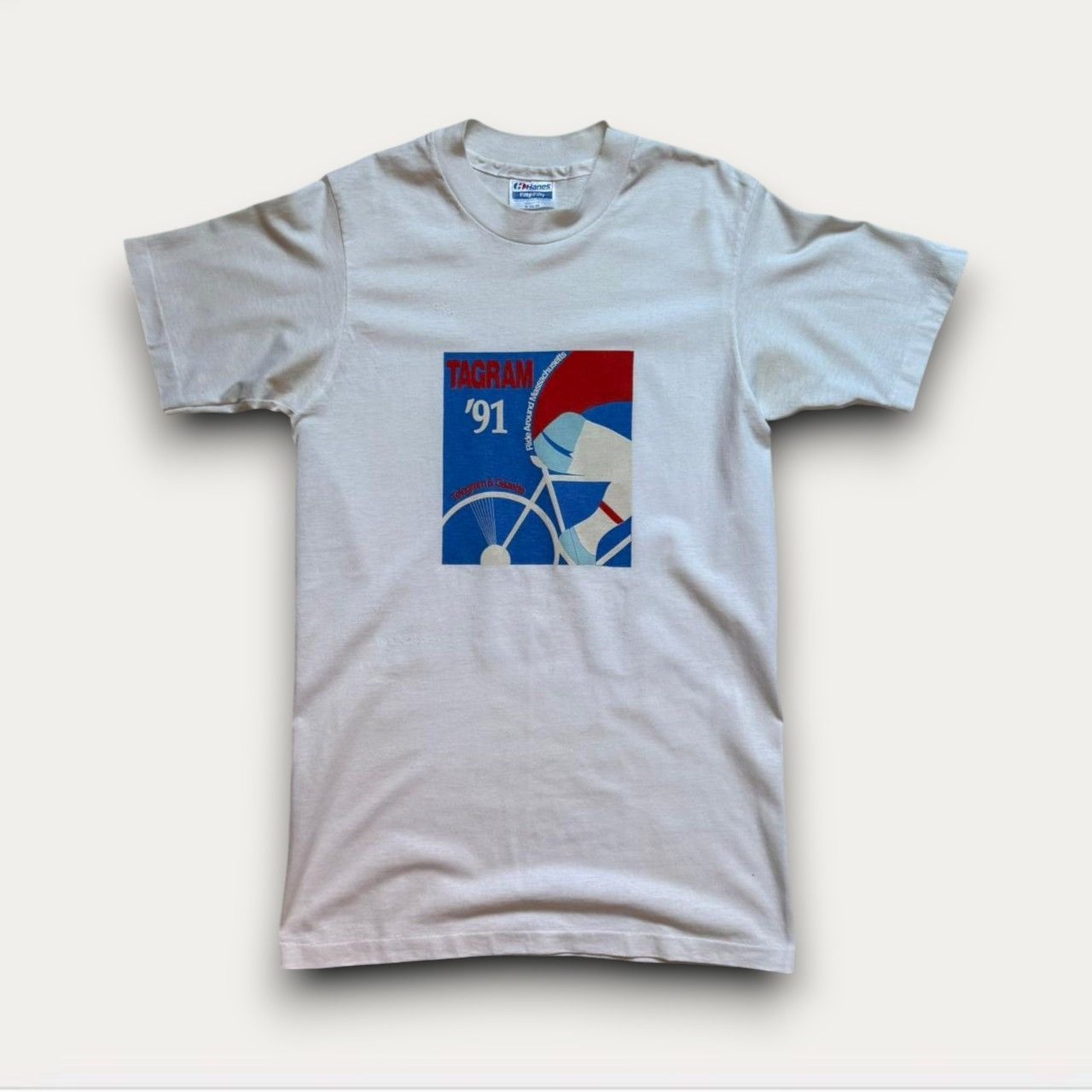Hanes Vintage TAGRAM ‘91 T-Shirt Size US S / EU 44-46 / 1 - 1 Thumbnail