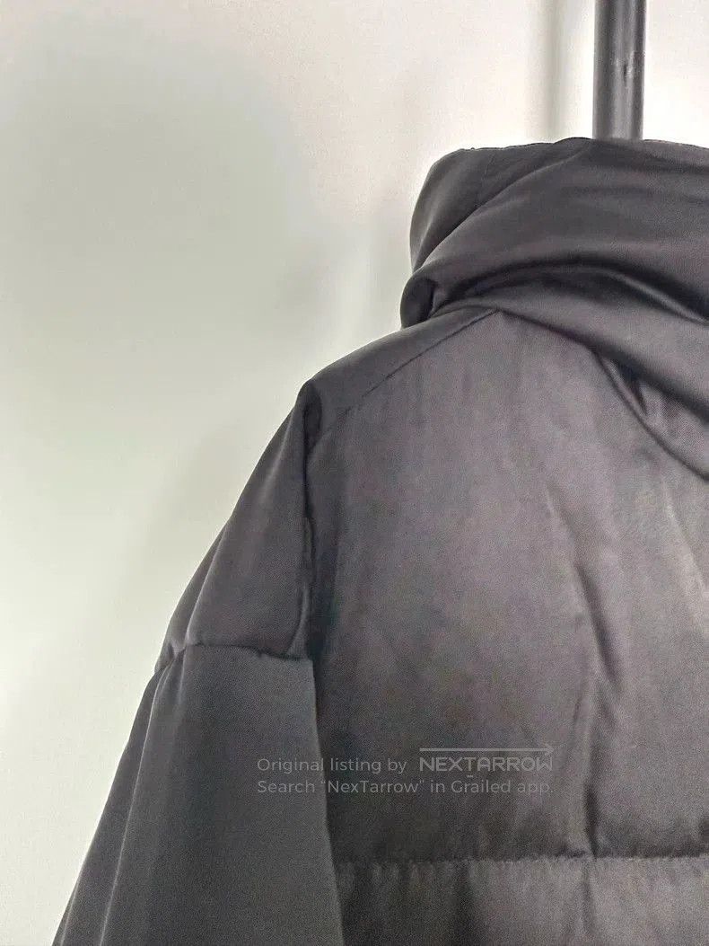Prada Prada Black Hooded Down Jacket. Size US S / EU 44-46 / 1 - 3 Thumbnail