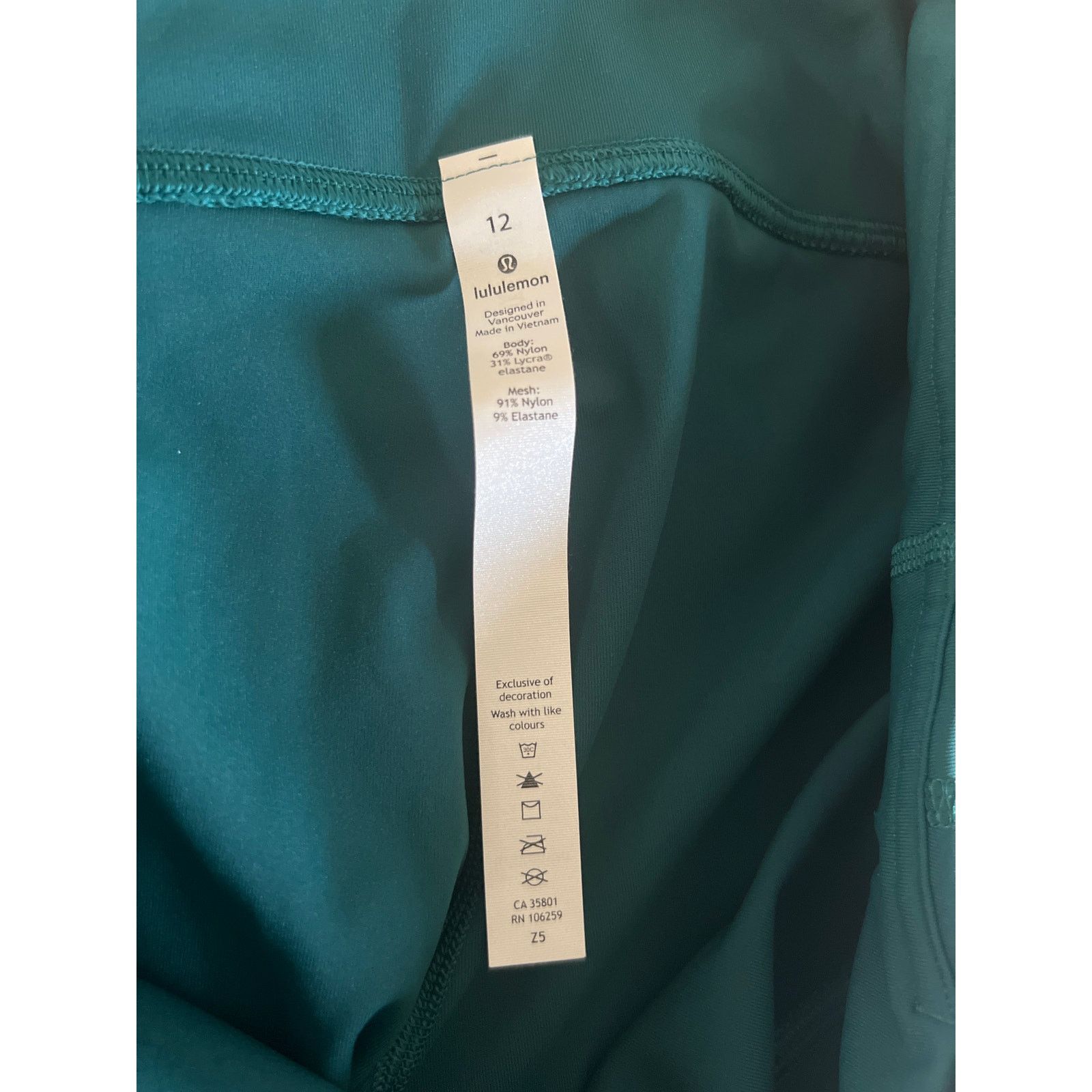 Lululemon NWT Lululemon Pace Rival Crop 22" W6AV0S Size 12 Size 34" / US 12 / IT 48 - 9 Thumbnail
