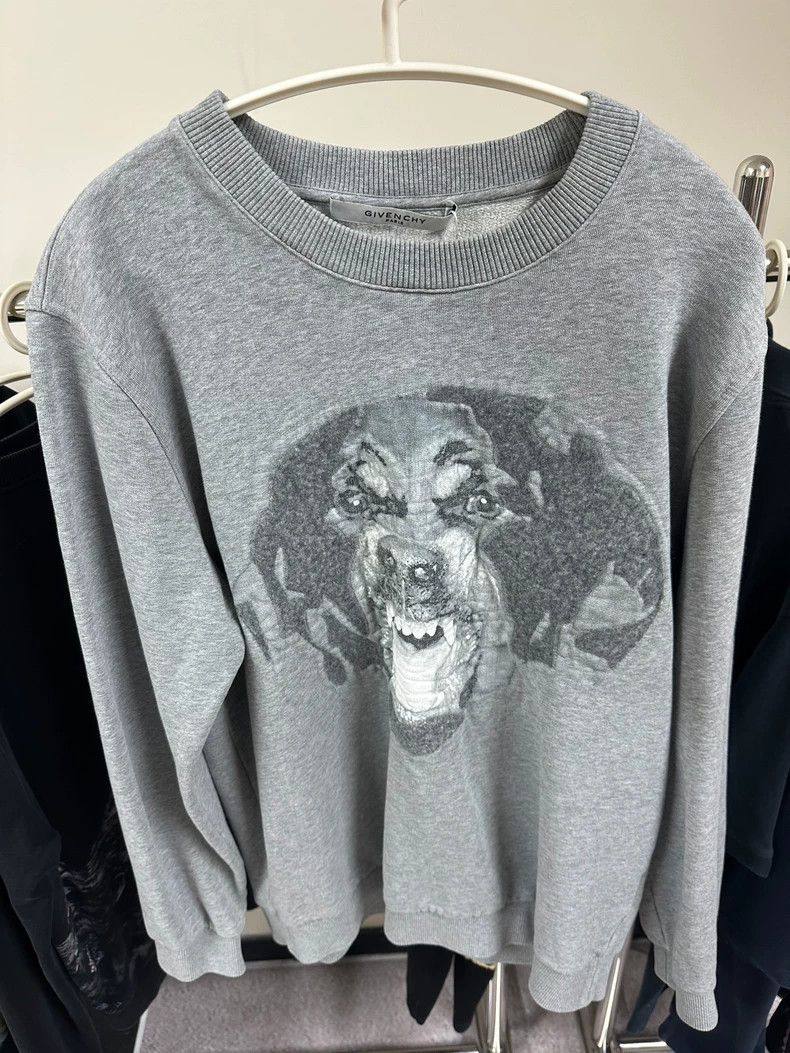 Givenchy Givenchy Classic Dog Head Print Hoodie Size US M / EU 48-50 / 2 - 1 Thumbnail