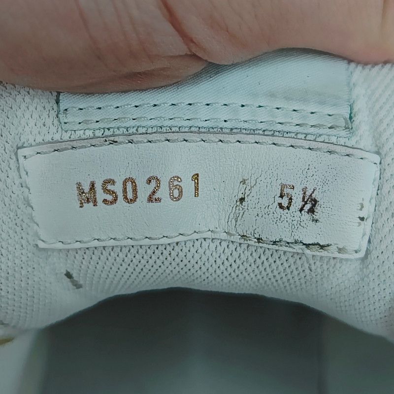 Louis Vuitton Louis Vuitton Green and White Trainer Sneakers Size US 8 / IT 38 - 5 Thumbnail