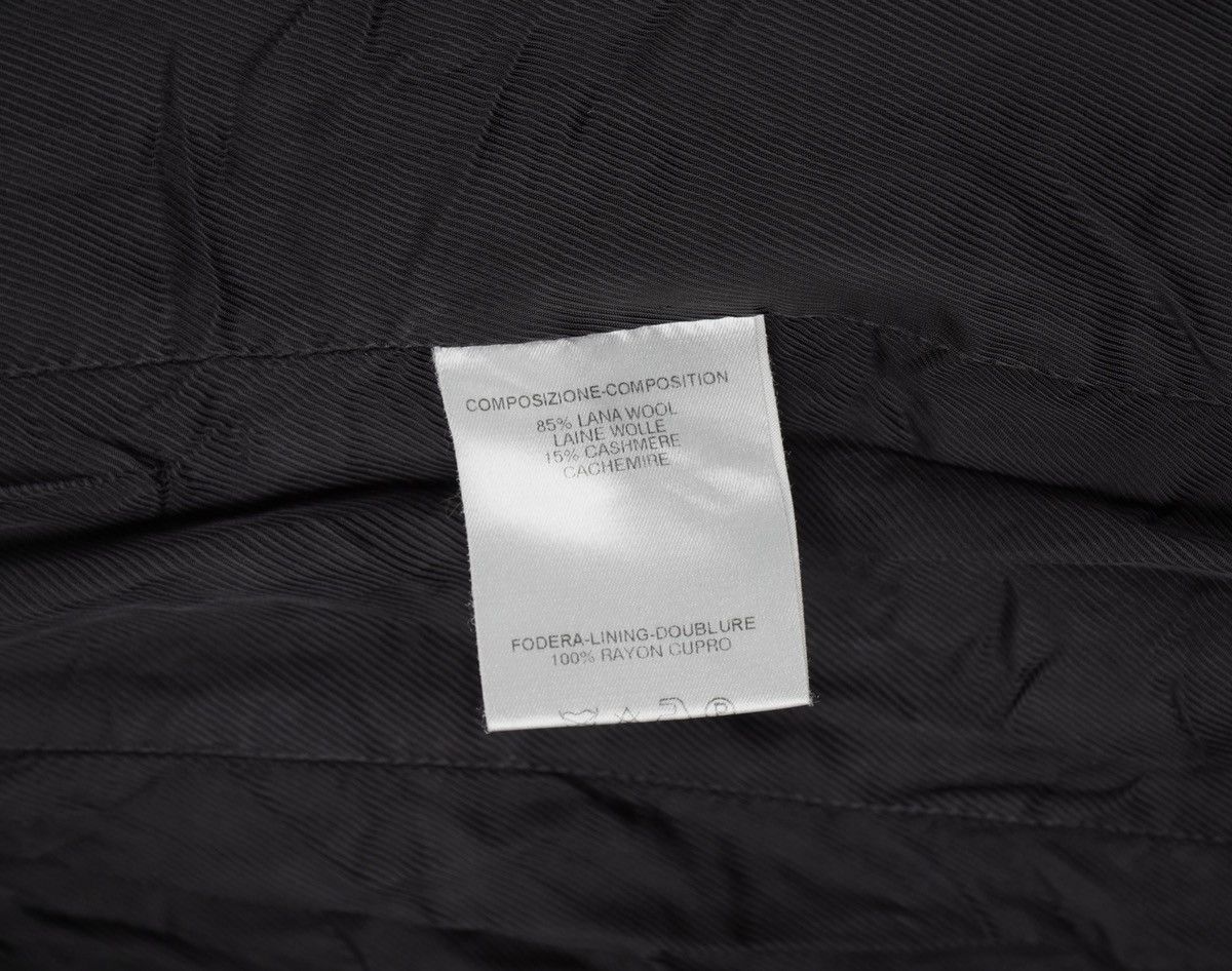 Gucci × Tom Ford Gucci - Tom ford - Archive AW03 Stand Collar Wing Wool Coat Size S / US 4 / IT 40 - 21 Thumbnail