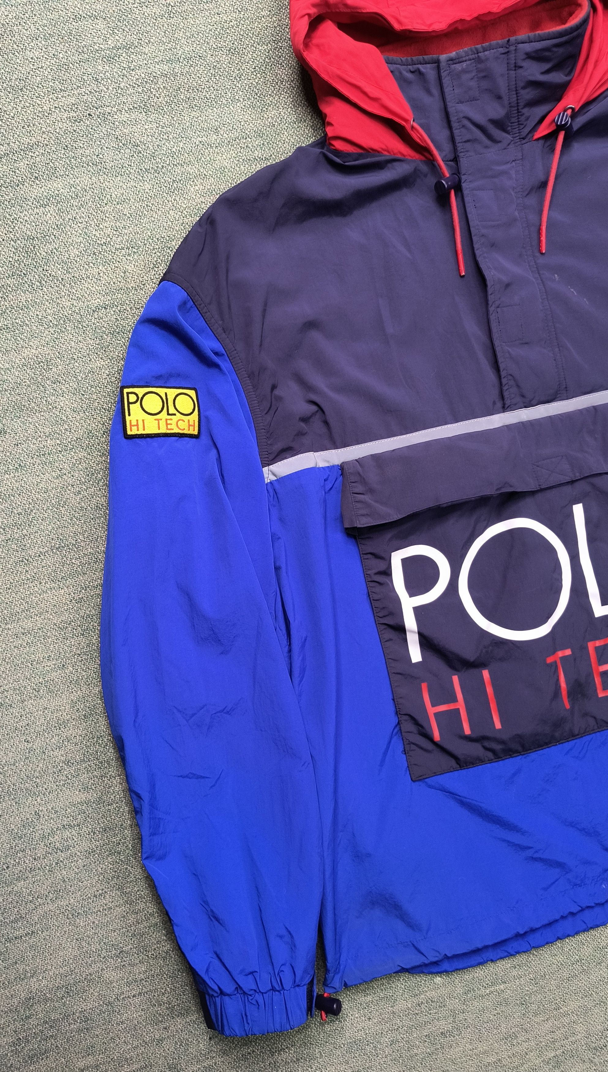 Hi Tec Polo Hi Tech Ralph Lauren pullover windbreaker jacket Size US M / EU 48-50 / 2 - 3 Thumbnail