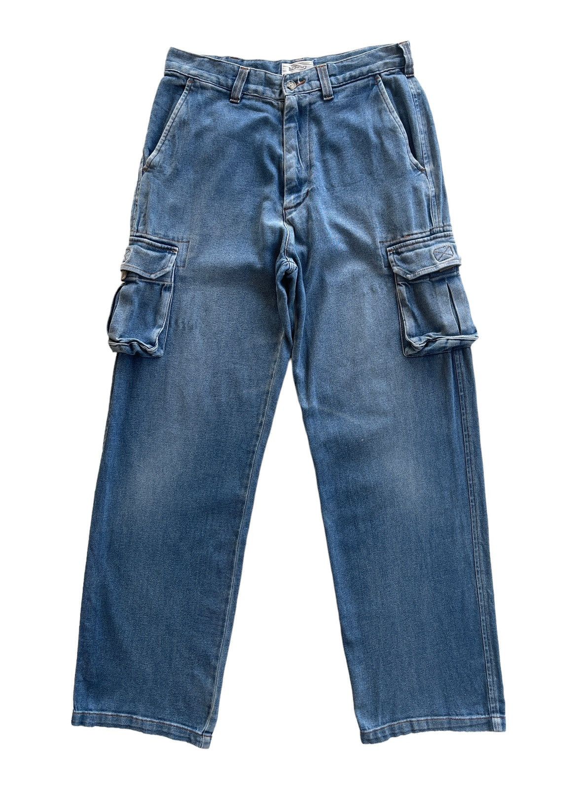 Japanese Brand B.C Factory Baggy Cargo Pants Size US 29 - 2 Thumbnail