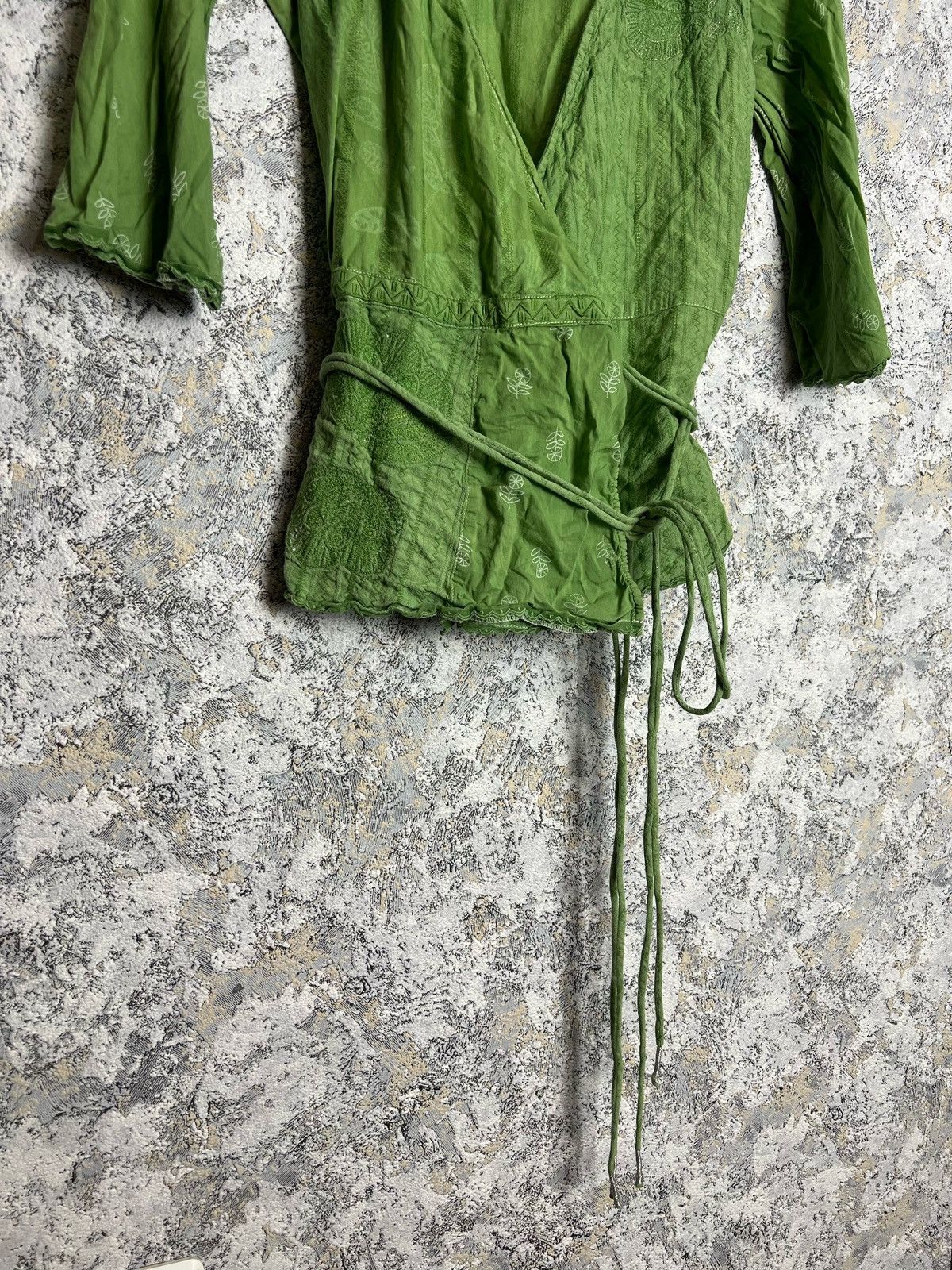 Designer Gudrun Sjoden Women's Top Blouse 100% Organic Cotton Sjöden Size S / US 4 / IT 40 - 4 Thumbnail