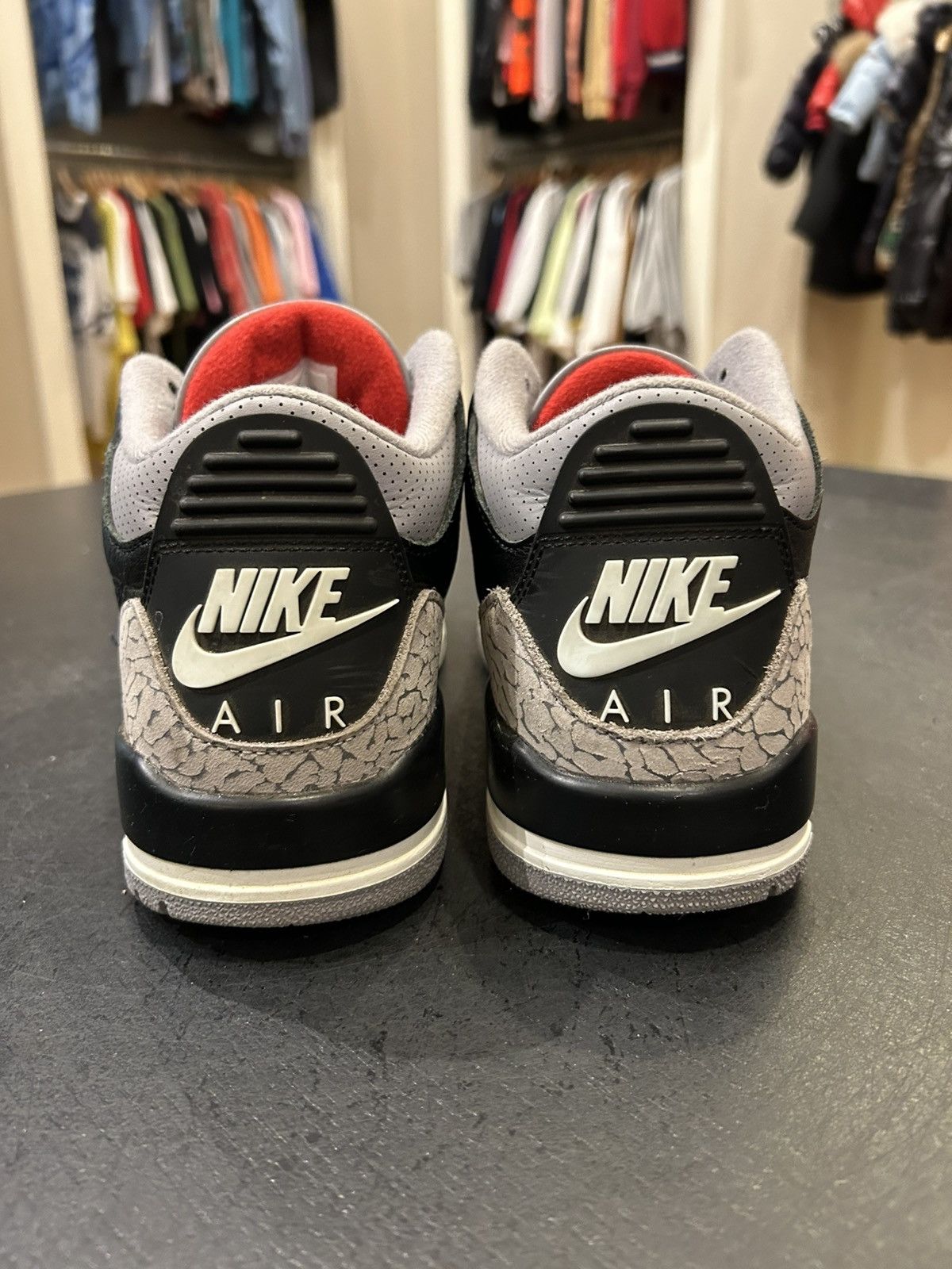 Jordan Brand Jordan 3 Retro ‘Black Cement’ Size US 8.5 / EU 41-42 - 5 Thumbnail