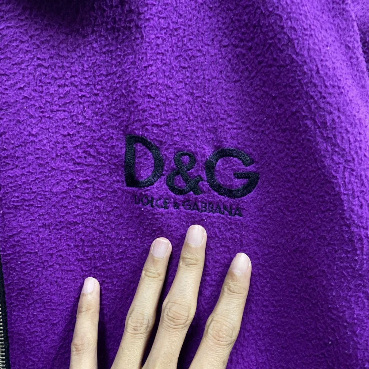Dolce & Gabbana Vintage Dolce & Gabbana Reversible Fleece Jacket Size US XL / EU 56 / 4 - 11 Thumbnail