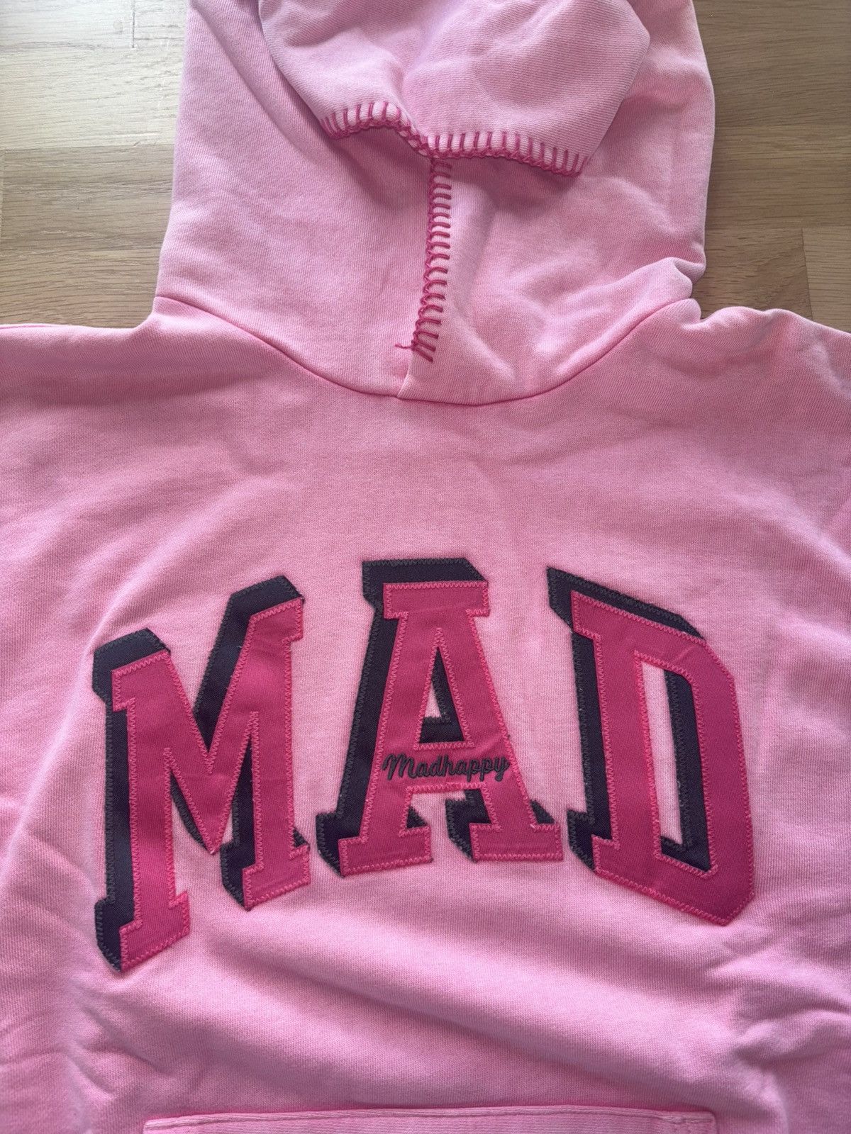 Gap × Madhappy Gap x MadHappy Pink Mad Logo Hoodie Size L / US 10 / IT 46 - 4 Thumbnail