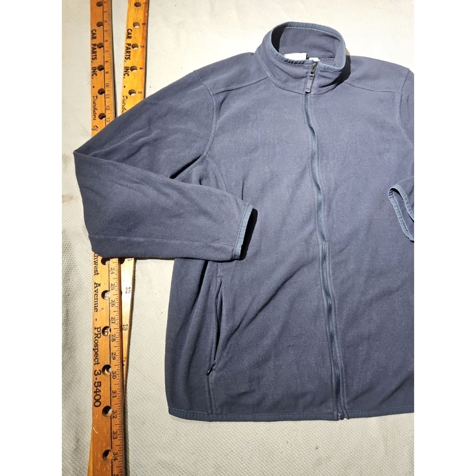 Vintage VINTAGE LL Bean Jacket Womens Plus Sz 2X Blue Fleece Full Zip Mock Neck Outdoor Preppy Womens Size XXL / US 16-18 / IT 52-54 - 5 Thumbnail