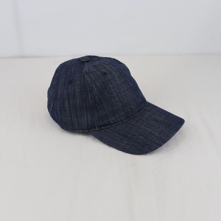 Our Legacy o1rshd1 Size: OS / Ballcap in Forever Blue Drape Denim Size ONE SIZE - 4 Thumbnail