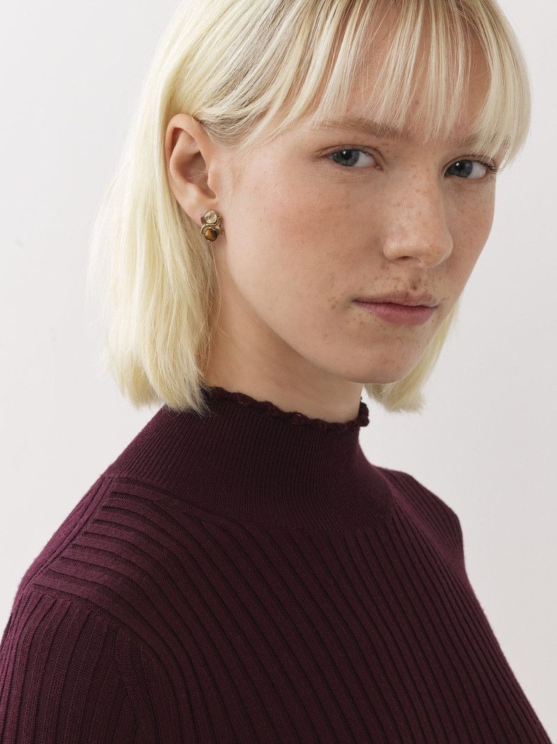 Chloe o1loc1c11125 Size: OS / Marcie Earrings in Gold Size ONE SIZE - 3 Thumbnail