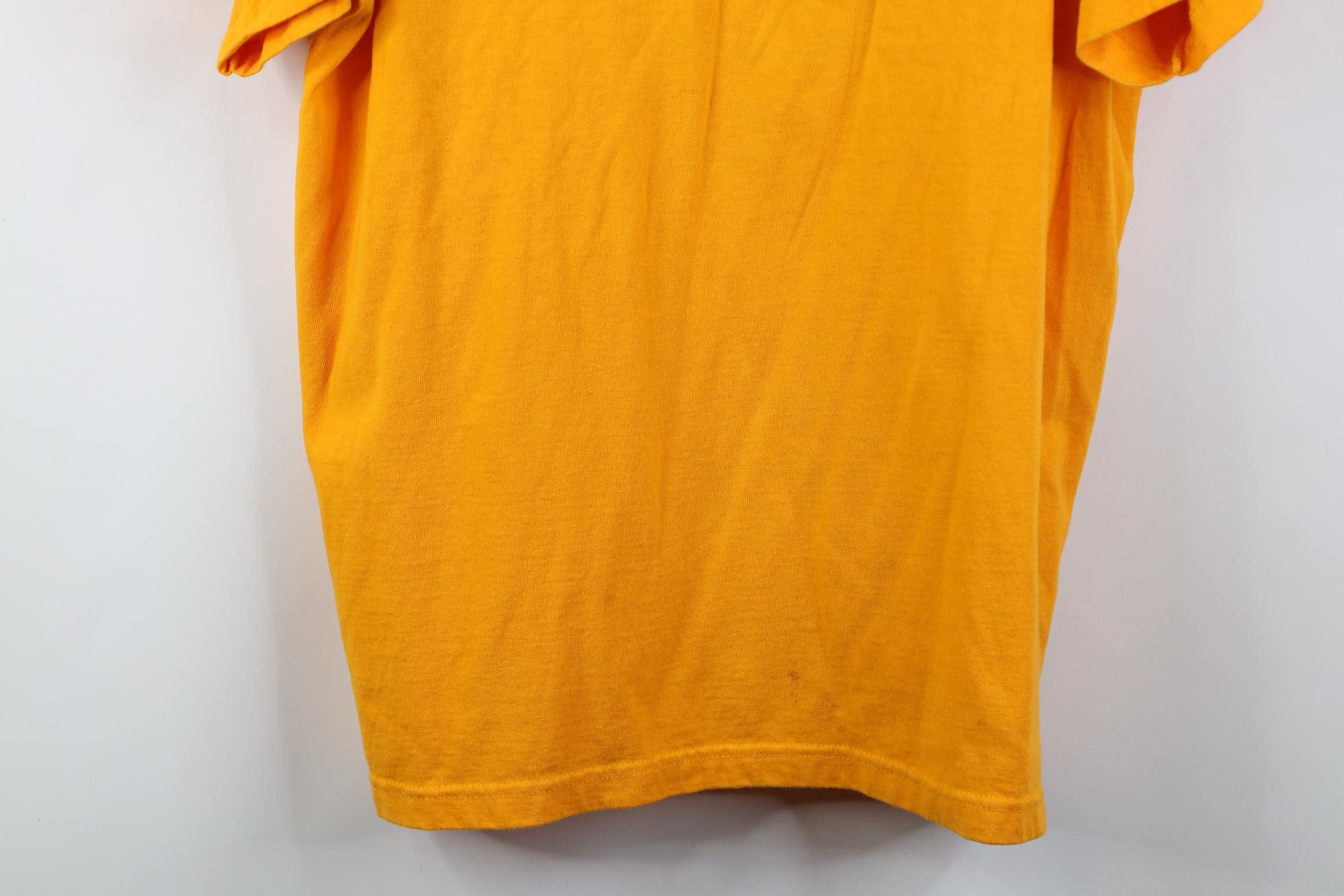 Vintage Vintage 90s Y2K Streetwear California T-Shirt Yellow Size US XL / EU 56 / 4 - 3 Thumbnail