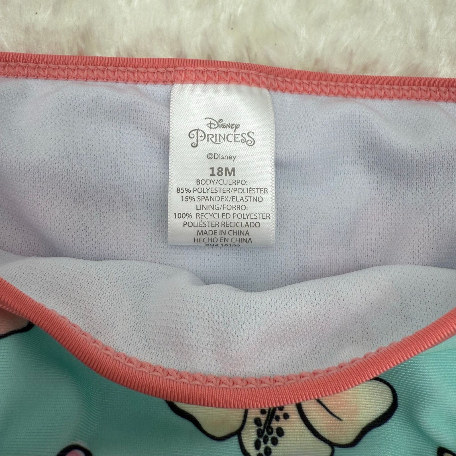 Other NWT Disney Princess Moana Toddler Girls 2-Piece Swimwear 18M Size ONE SIZE - 4 Thumbnail