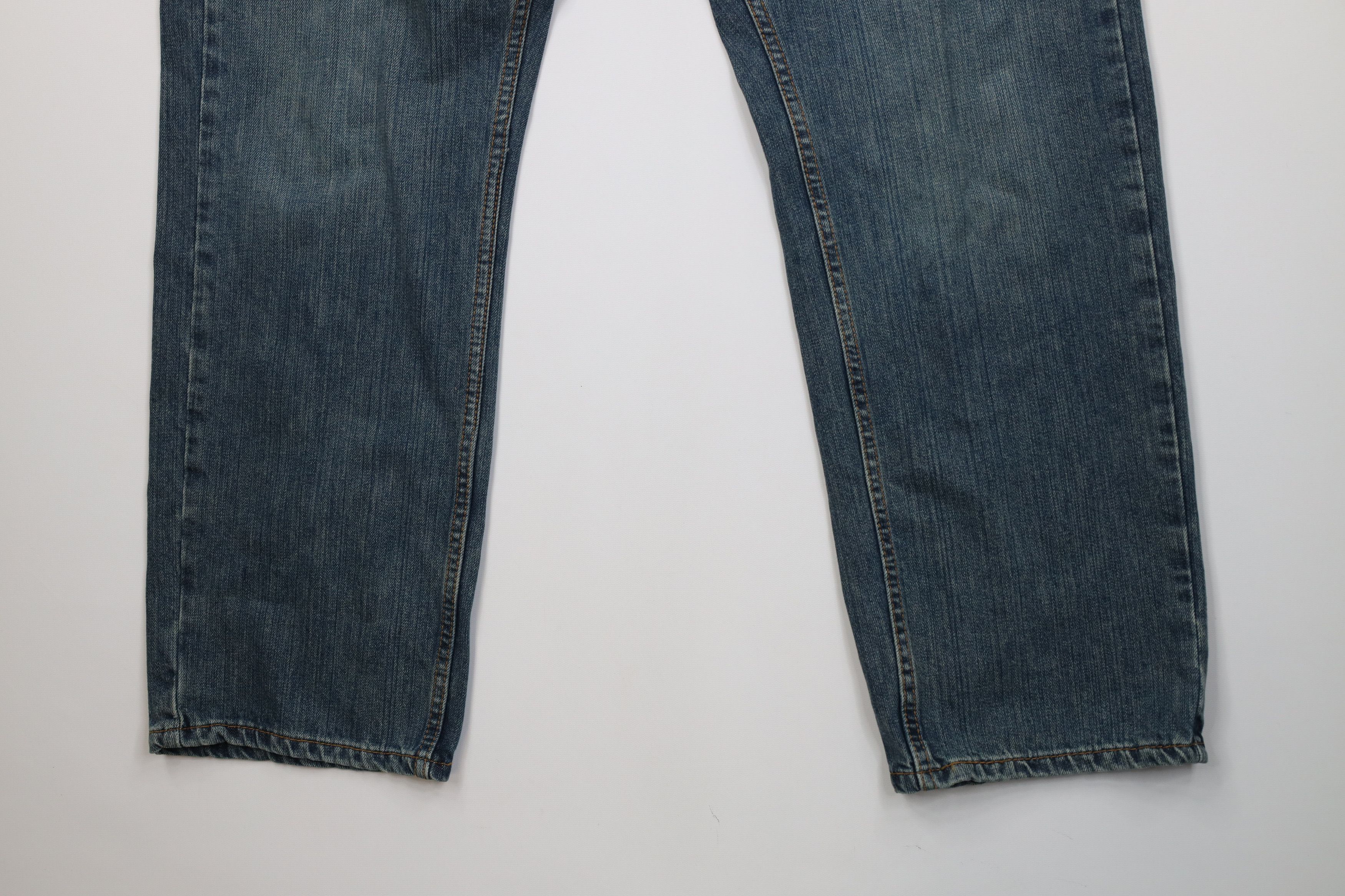 Levi's Vintage Y2K Levis 569 Relaxed Straight Wide Leg Jeans Blue Size US 38 / EU 54 - 4 Thumbnail