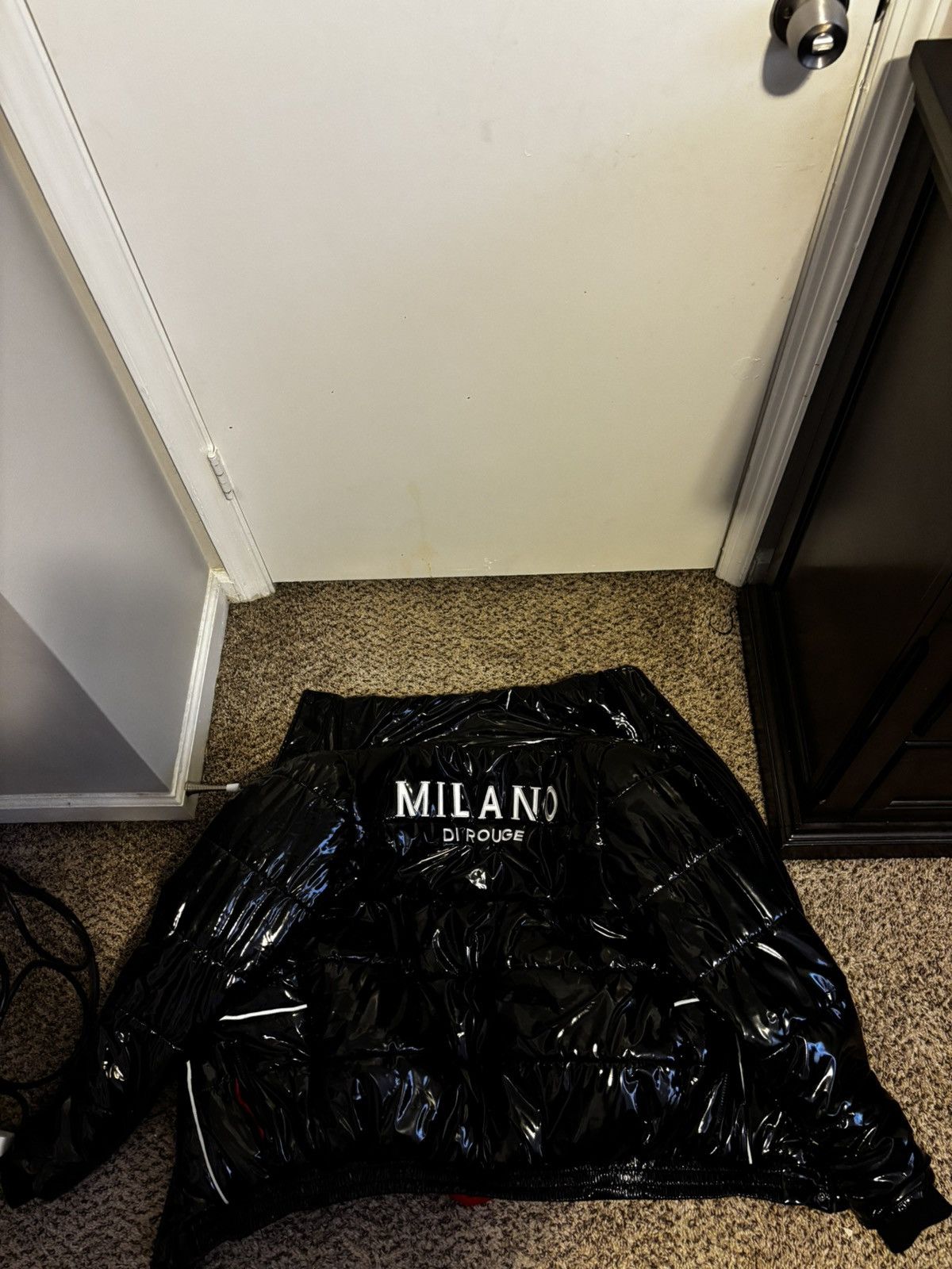 La Milano Black Milano Di Rouge Puffer Jacket Size US M / EU 48-50 / 2 - 5 Thumbnail