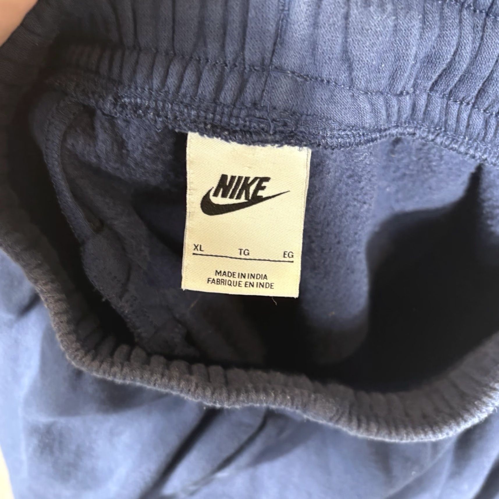 Nike Nike Men's Sportswear Club Fleece Shorts XL Standard Fit Navy DQ4659-410 Size US 36 / EU 52 - 5 Thumbnail