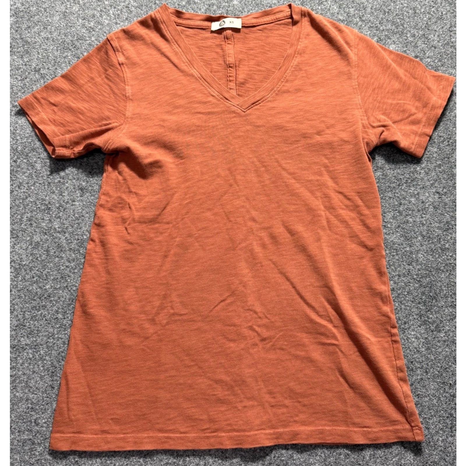Vintage American Giant Shirt Womens XS V Neck Made in USA Casual Supima Cotton Tee Size XS / US 0-2 / IT 36-38 - 2 Thumbnail