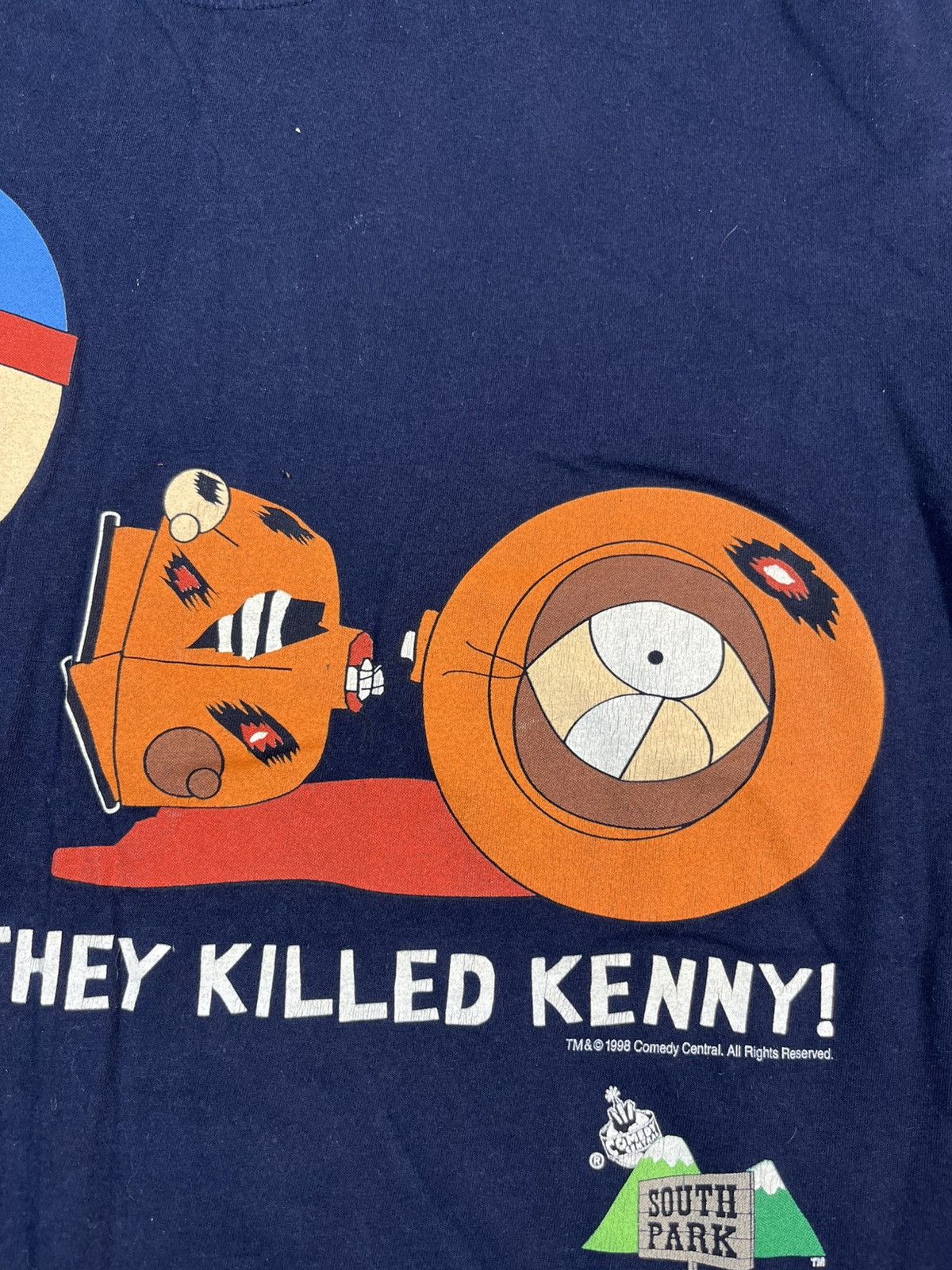 Cartoon Network Vintage South Park 1998 They Killed Kenny T Shirt Size US L / EU 52-54 / 3 - 6 Thumbnail