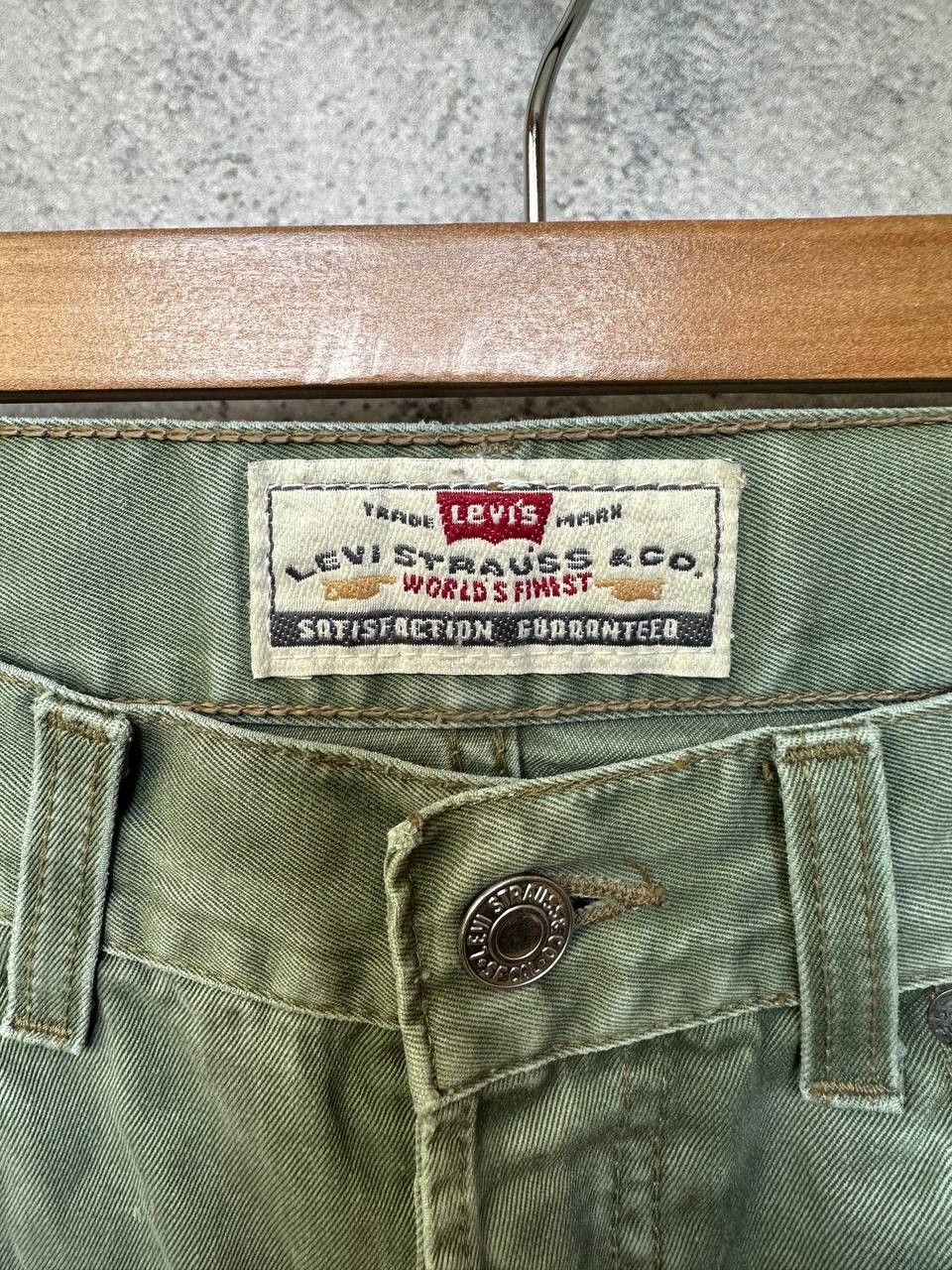 Levi's Vintage Clothing Vintage Levi's 451 Work Pants 90s USA Made Distressed Size US 31 - 13 Thumbnail
