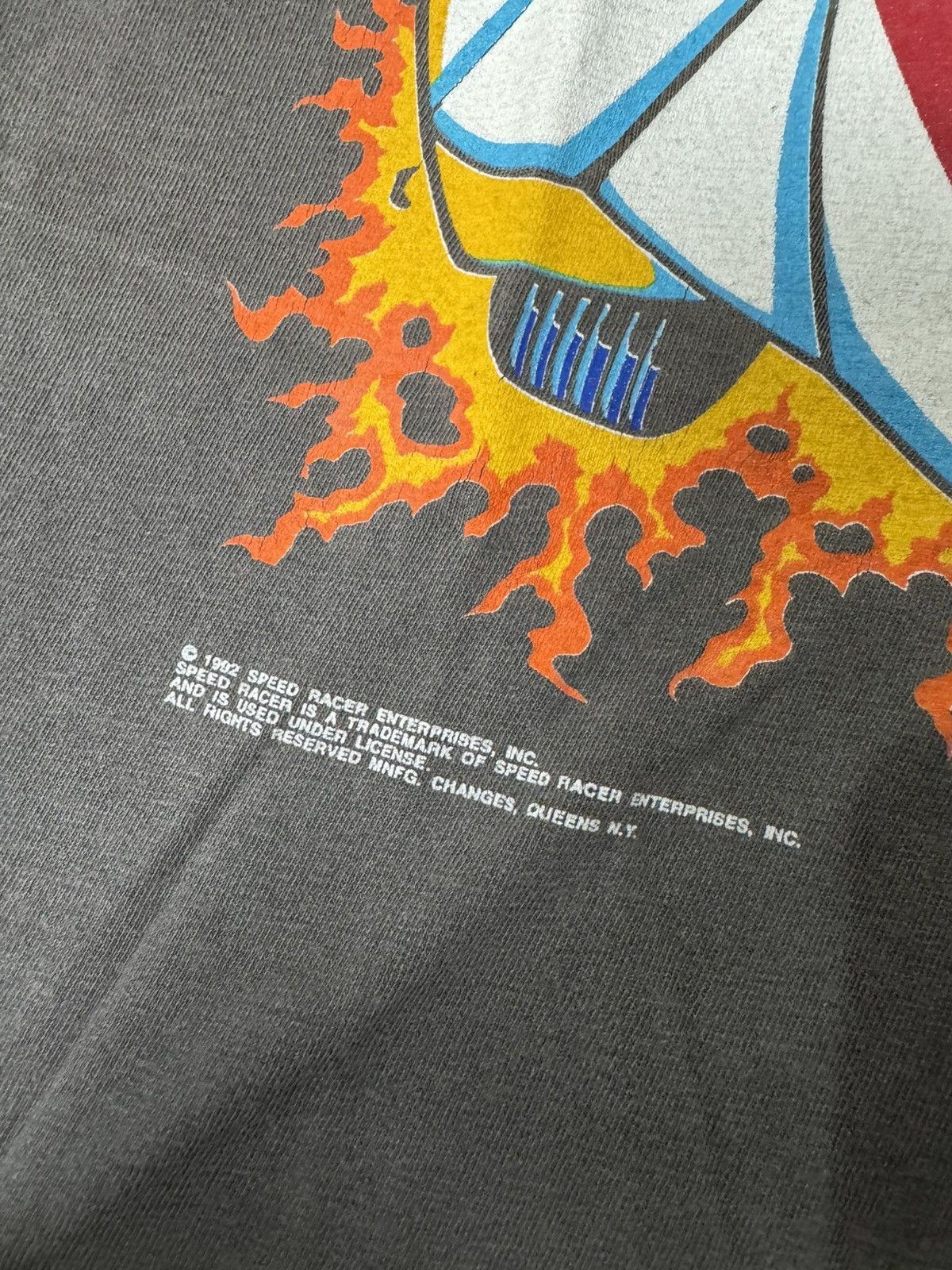 Anime VINTAGE SPEED RACER 1992 T-SHIRT Size US L / EU 52-54 / 3 - 4 Thumbnail