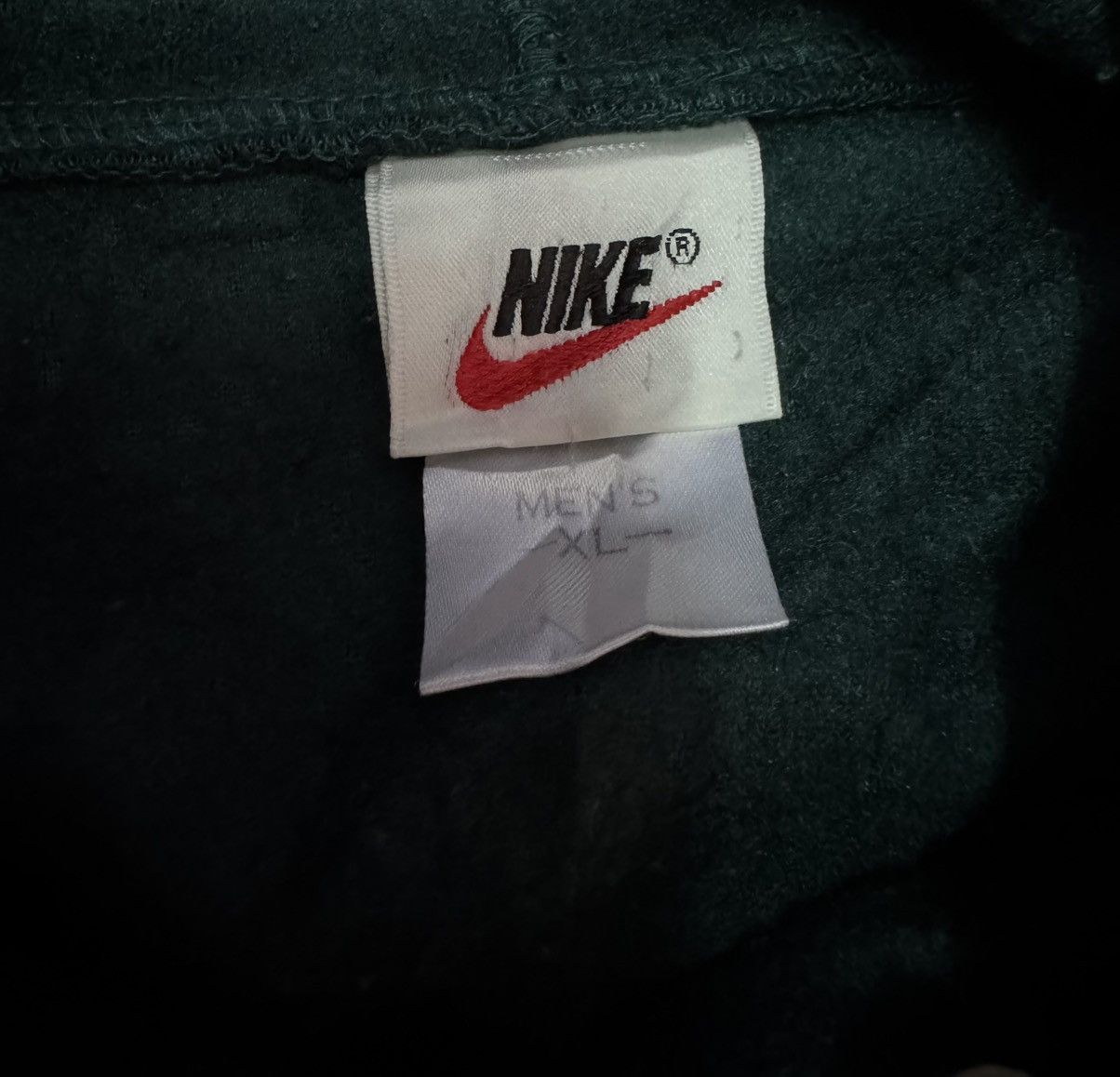 Nike Vintage 90s Nike Polartec Hoodie Streetwear Size US XL / EU 56 / 4 - 8 Thumbnail