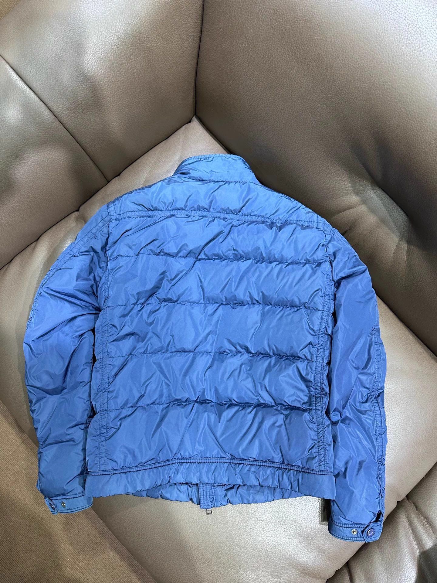 Moncler Moncler Men's Lightweight Down Jacket Blue Size US XL / EU 56 / 4 - 2 Thumbnail