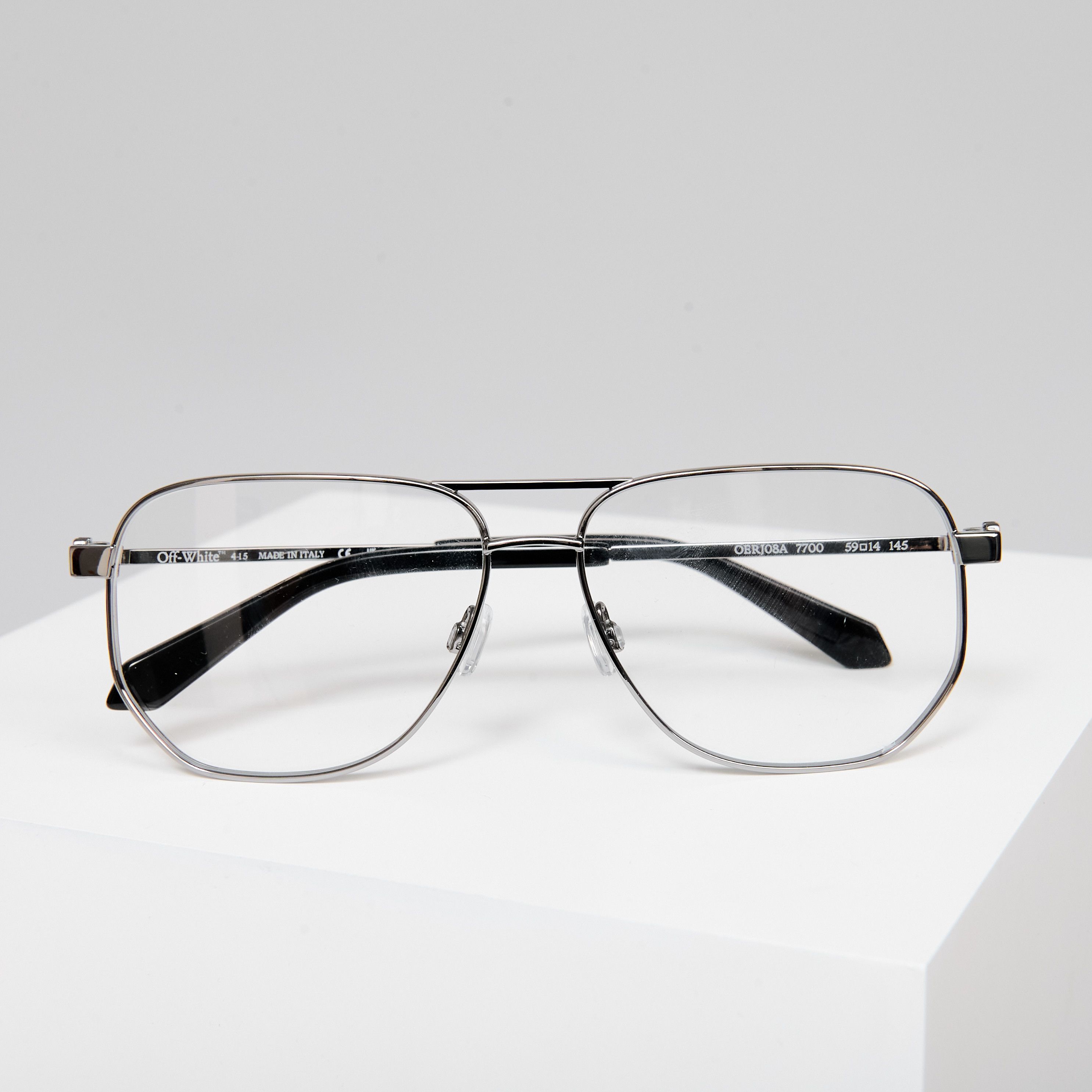 Off-White OFF WHITE OERJ08A 7700 Gunmetal Sunglasses Size ONE SIZE - 7 Thumbnail