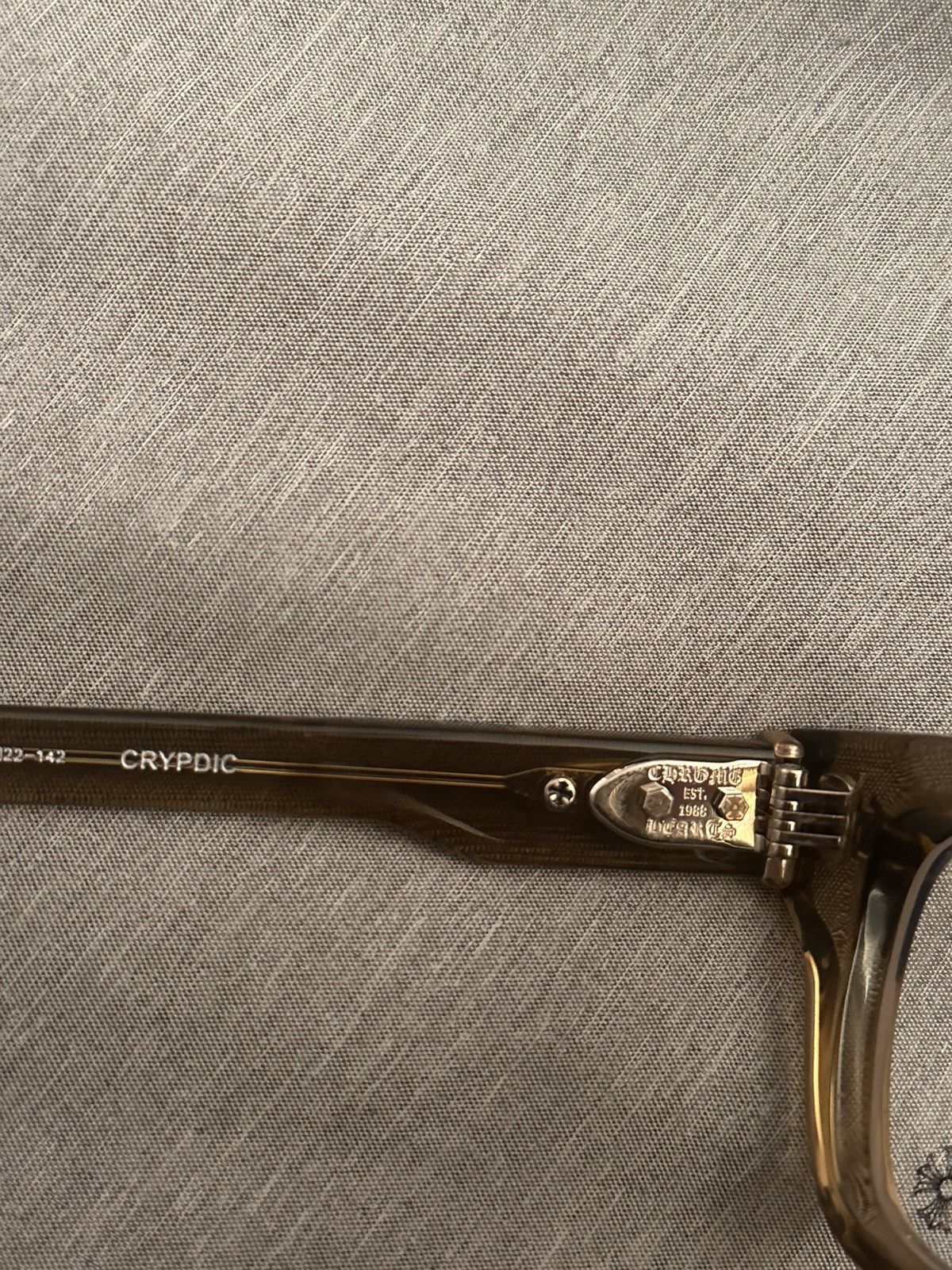 Chrome Hearts Chrome Hearts Crypdic Glasses Size ONE SIZE - 9 Thumbnail