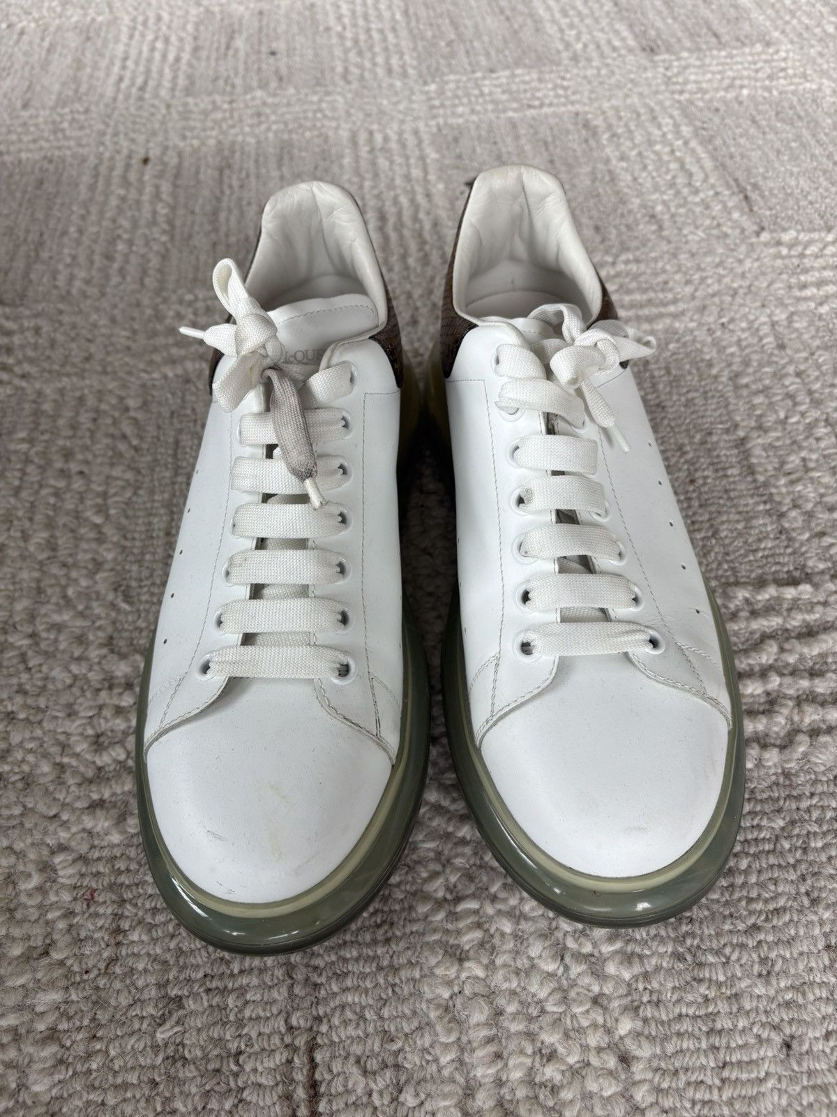 Alexander McQueen Snakeskin Alexander McQueen Sneakers Size US 12 / EU 45 - 3 Thumbnail