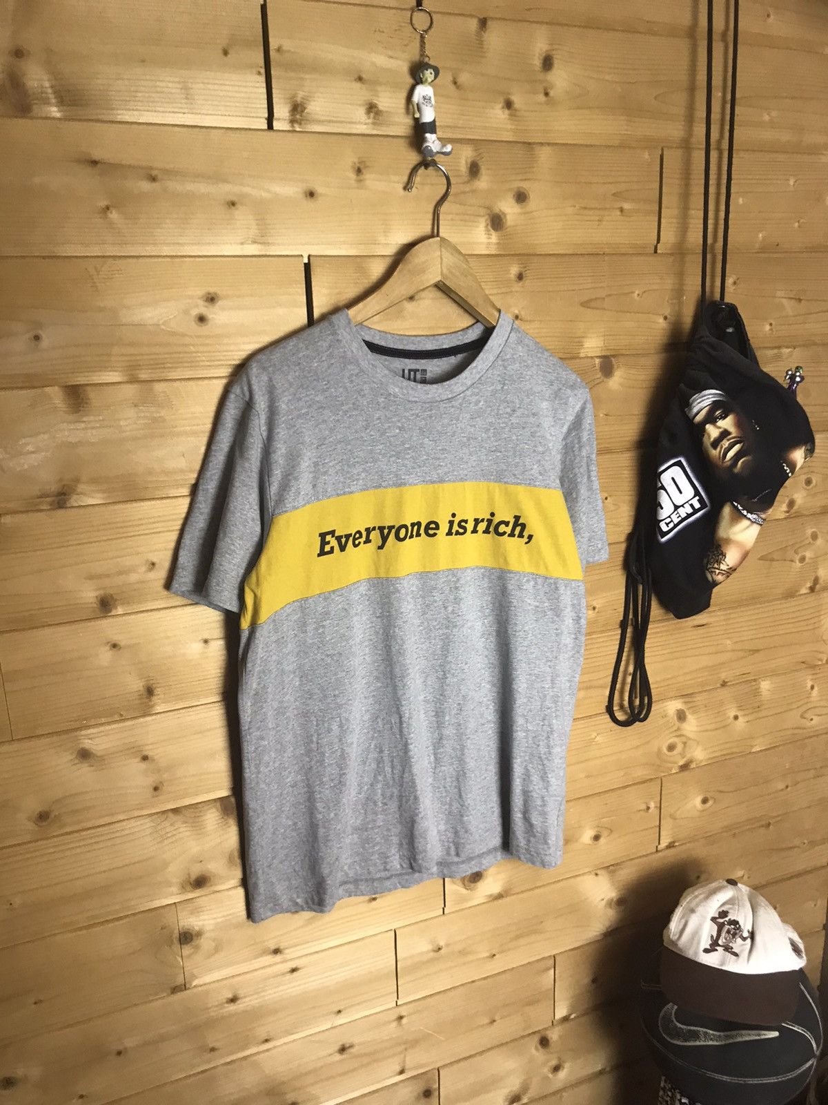 Andy Warhol × Uniqlo Uniqlo X Andy Warhol everyone is rich t-shirt Size US M / EU 48-50 / 2 - 1 Thumbnail