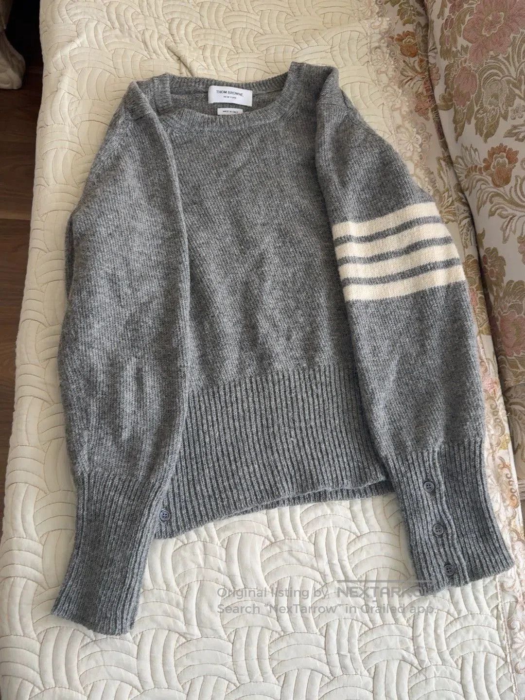 Thom Browne Thom Browne Wool Sweater Size 3. Size US L / EU 52-54 / 3 - 1 Thumbnail