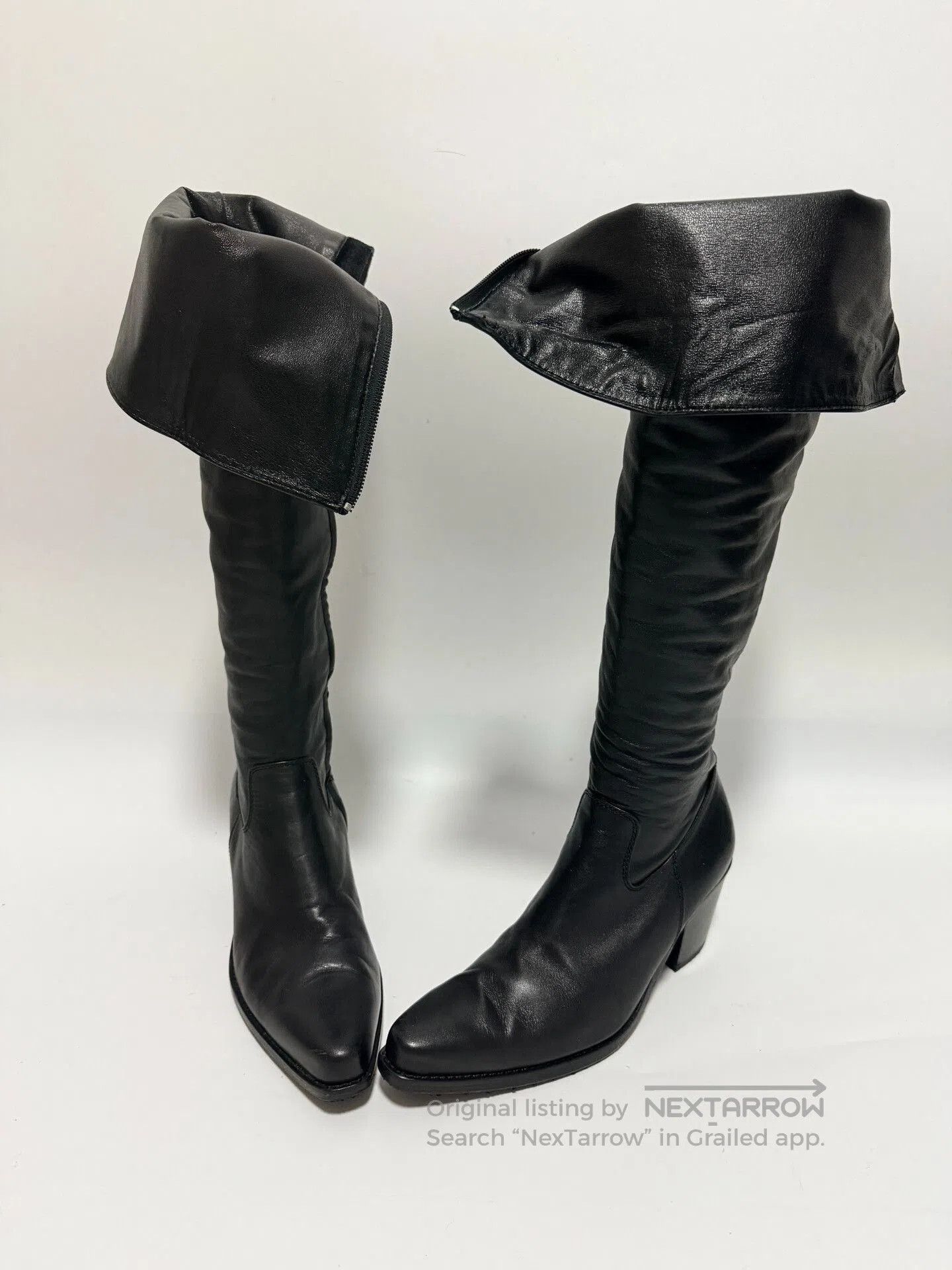 Junya Watanabe Black Tall Boots 37.