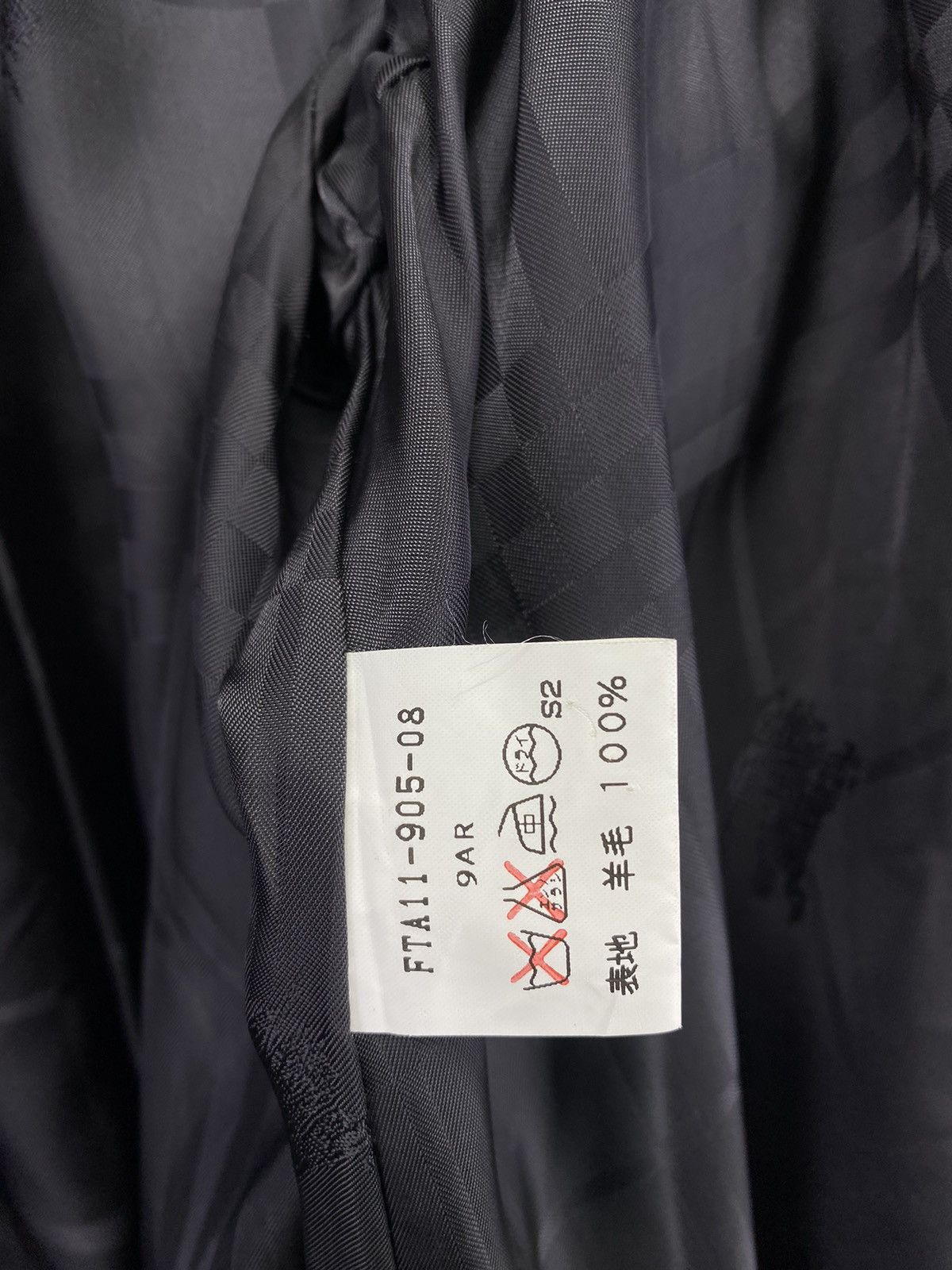 Burberry Vintage Burberry Nice Design Wool Long Jacket Size M / US 6-8 / IT 42-44 - 9 Thumbnail