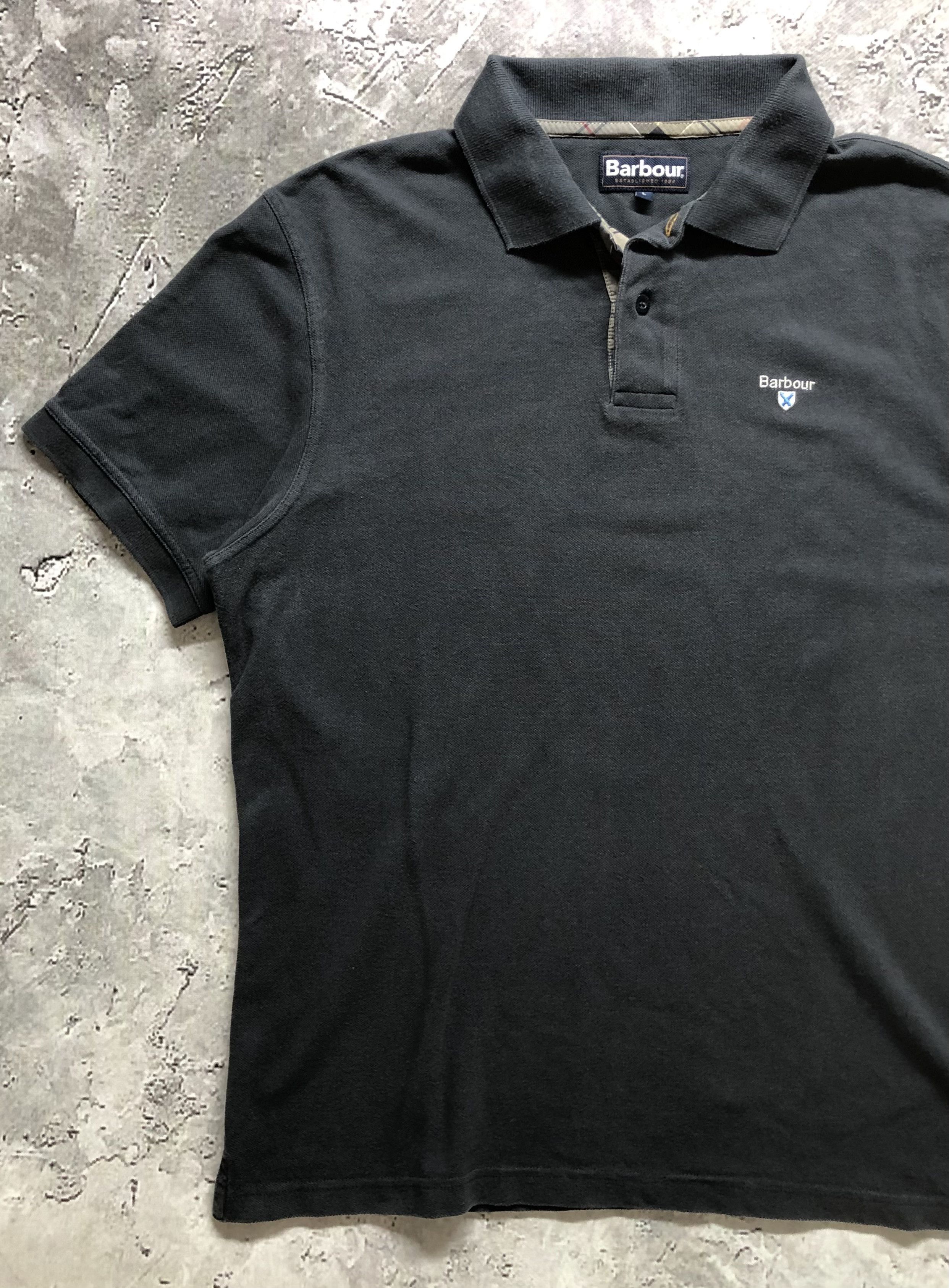 Barbour Barbour Vintage Polo Short Sleeve T-Shirts Size US L / EU 52-54 / 3 - 2 Thumbnail