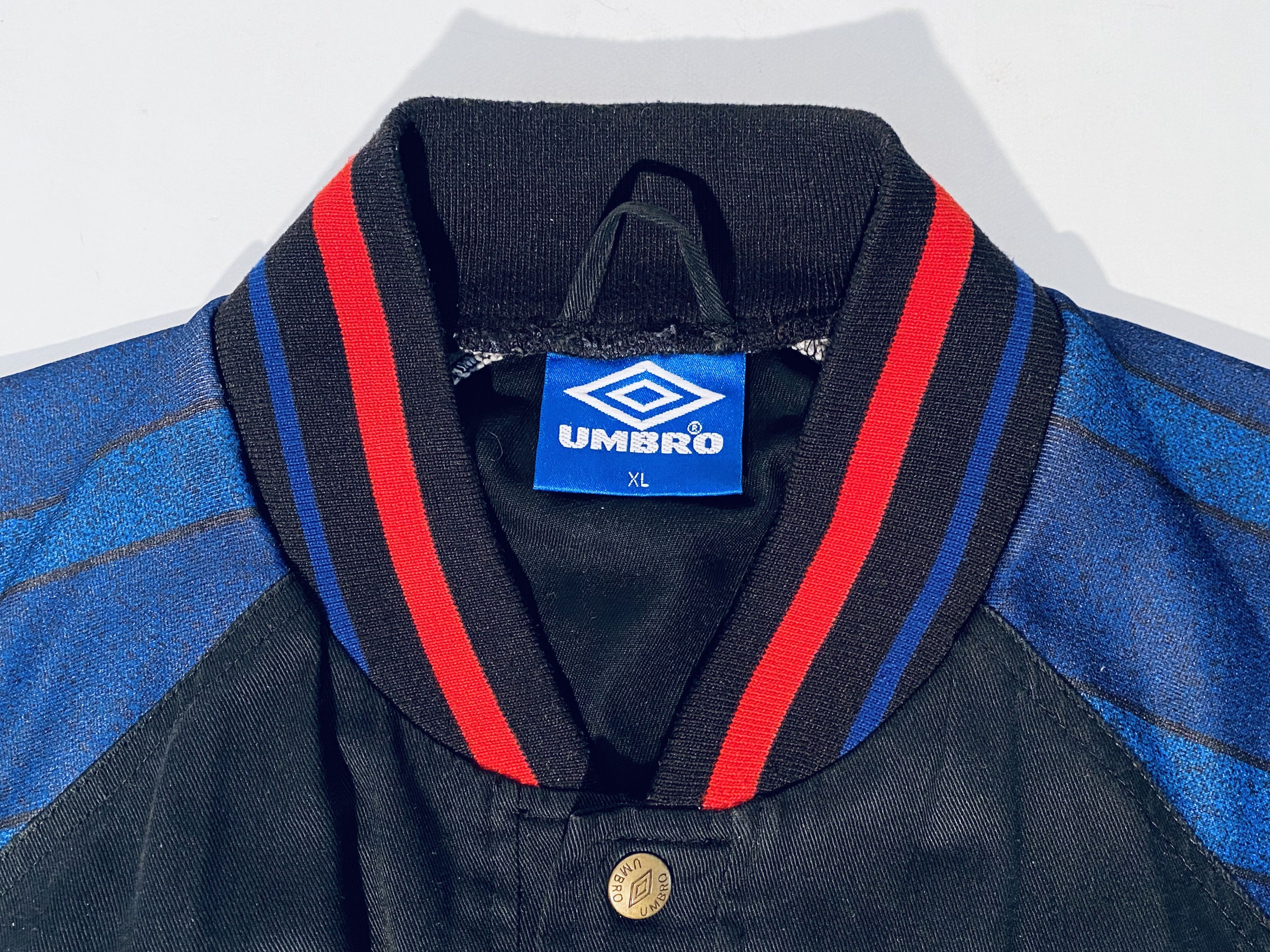 Umbro Manchester United Bomber Varsity Jacket 1994 1995 Size US XL / EU 56 / 4 - 7 Thumbnail