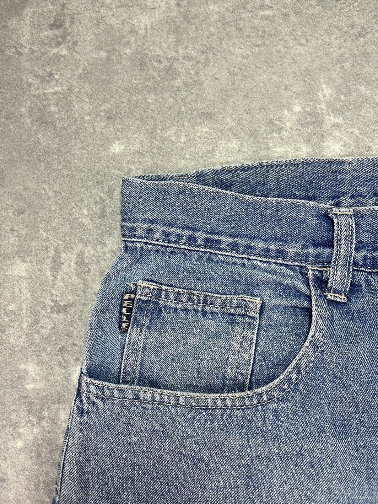 Pelle Pelle Pelle Pelle Marc Buchanan Long Logo Jorts Shorts 32 Size US 32 / EU 48 - 6 Thumbnail
