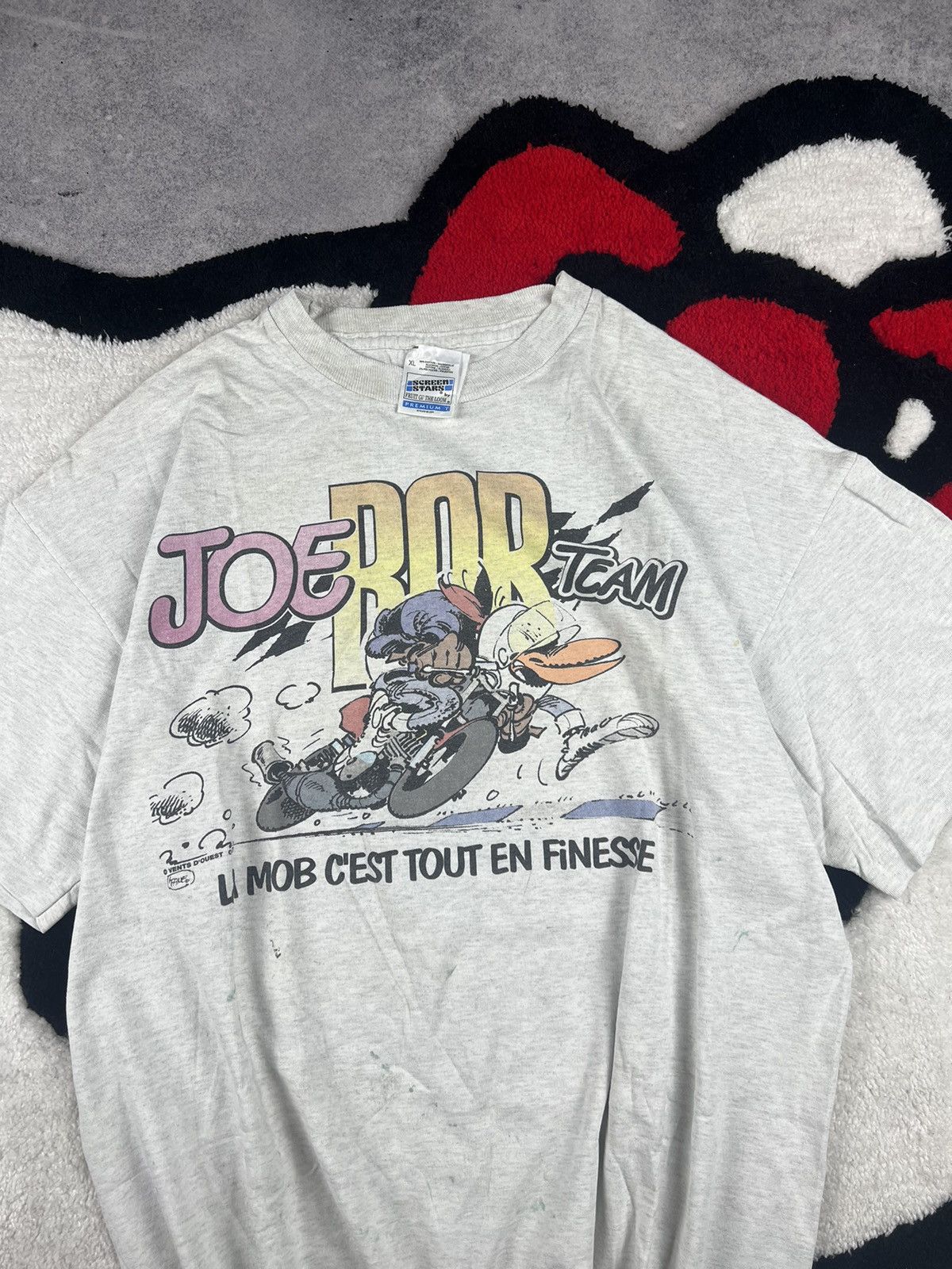 Vintage Vintage Joe Bar Team 90s Motorcycle Racing Y2K Tee Shirt Size US XL / EU 56 / 4 - 4 Thumbnail