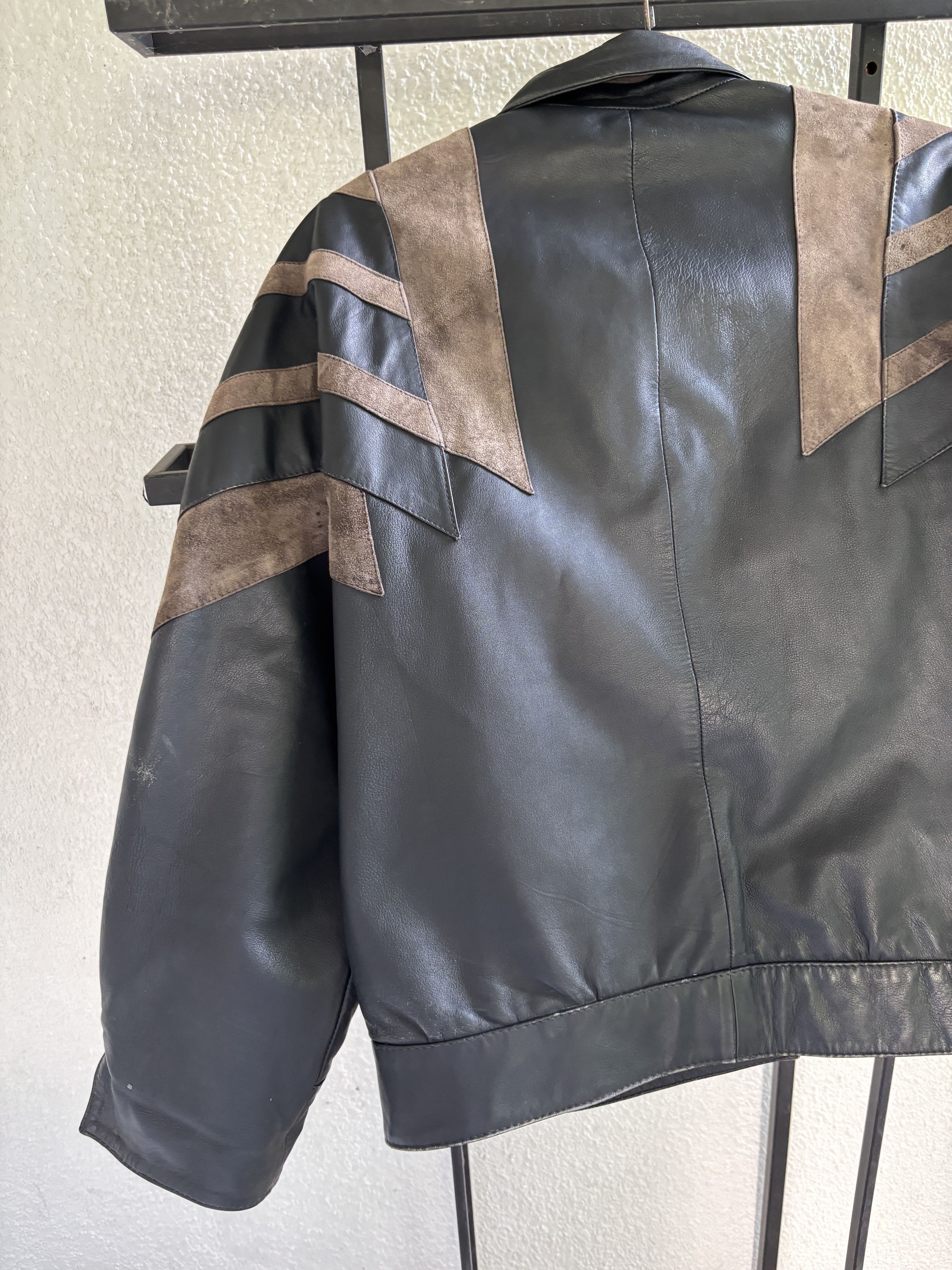 Hysteric Glamour Rick Owens Type VTG Yohji Yamamoto Style Leather Jacket Size US M / EU 48-50 / 2 - 9 Thumbnail