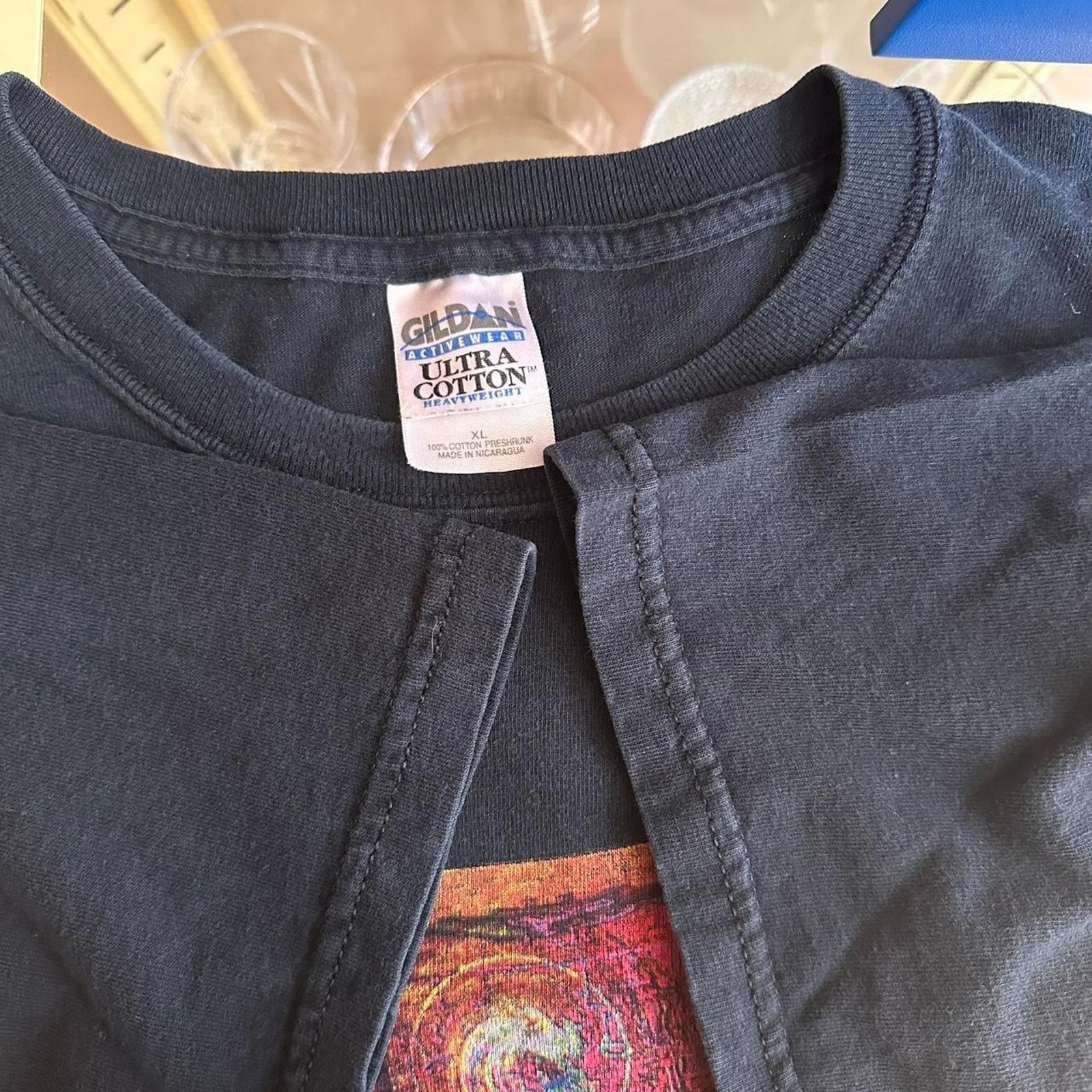 Band Tees × Pink Floyd × Vintage Vintage Pink Floyd Laser Spectacular T-Shirt Size US XL / EU 56 / 4 - 8 Thumbnail