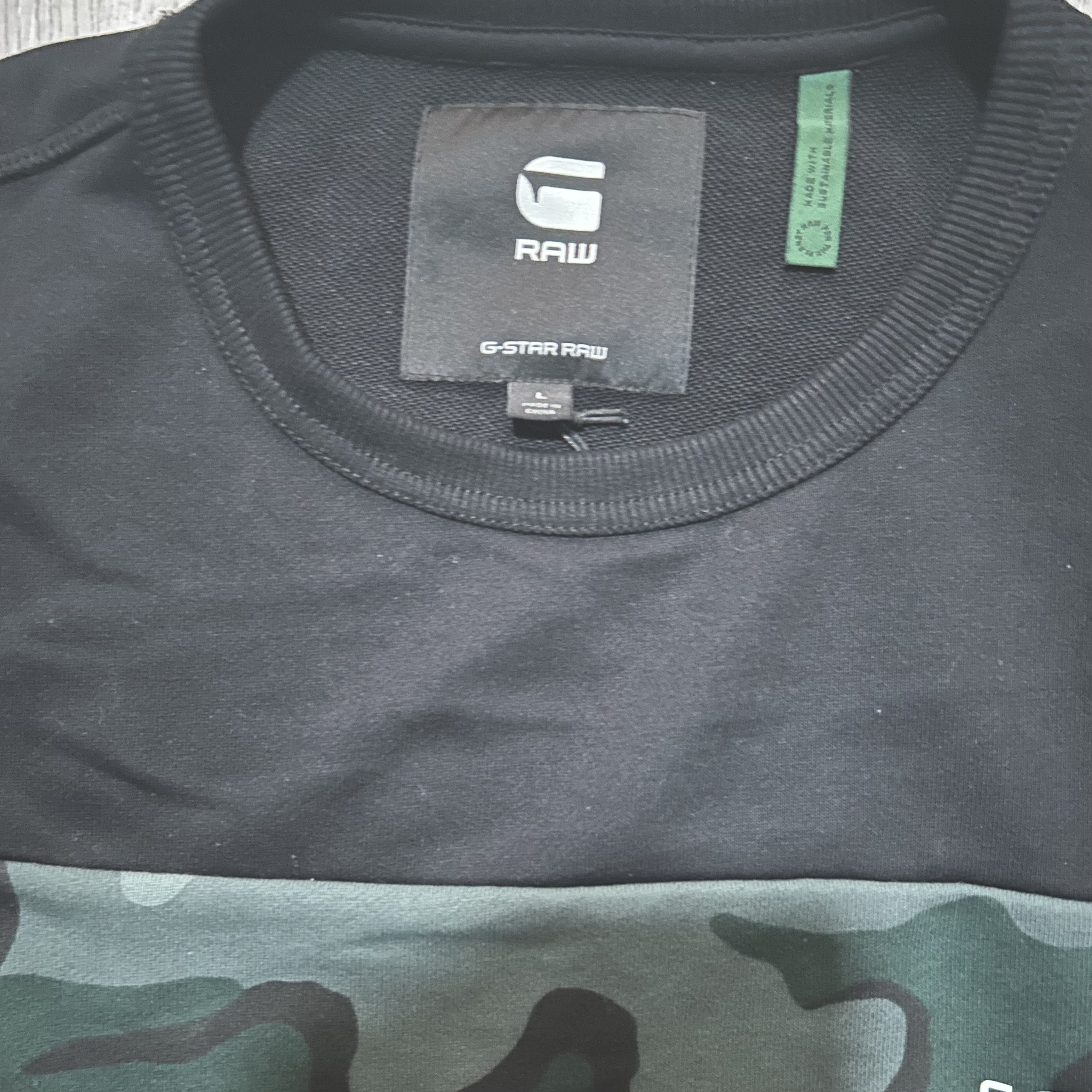 G-Star G-STAR RAW MENS SWEATSHIRT Size US L / EU 52-54 / 3 - 4 Thumbnail