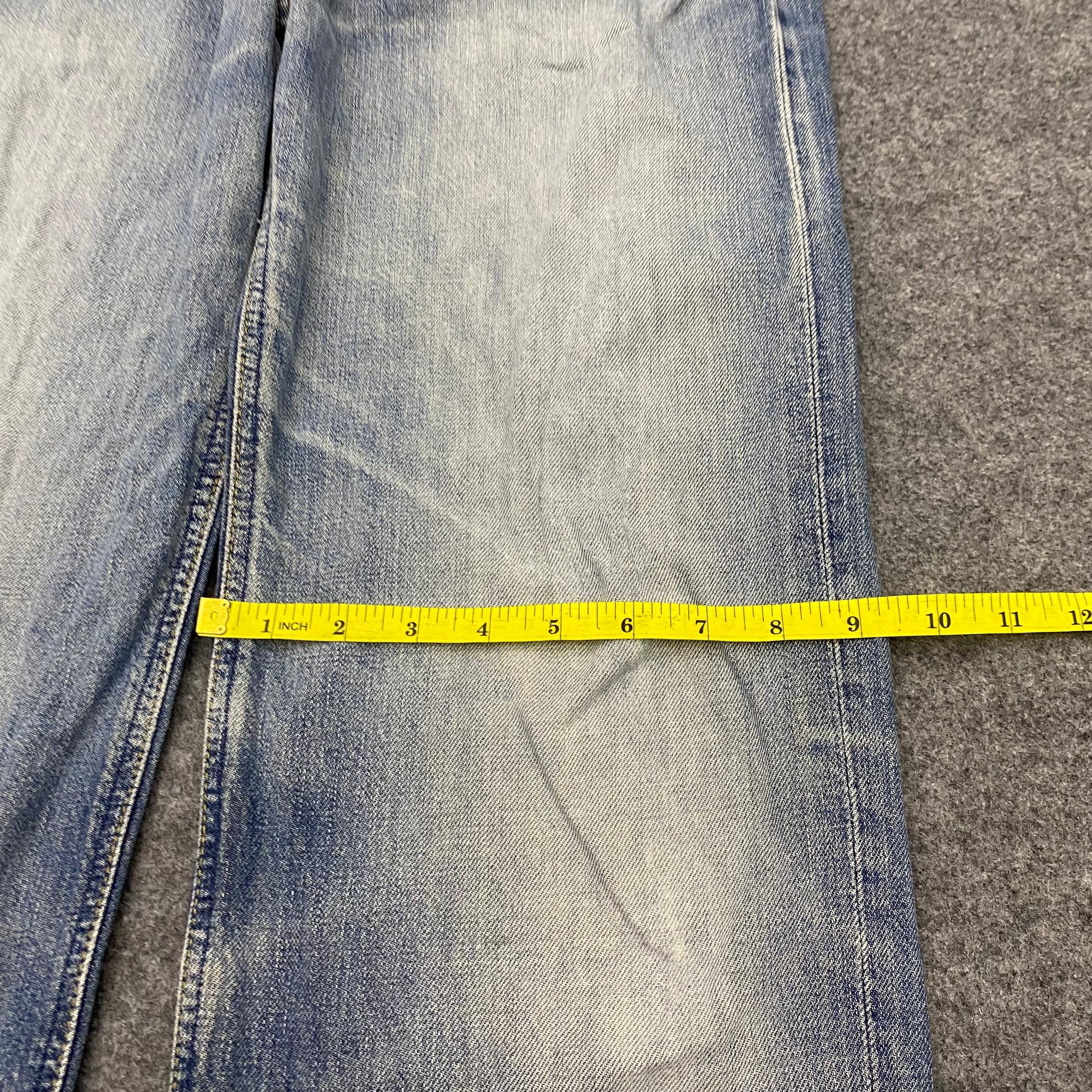 Japanese Brand 💥Best Offer💥Vintage Lee Riders Distressed Denim Size US 32 / EU 48 - 6 Thumbnail