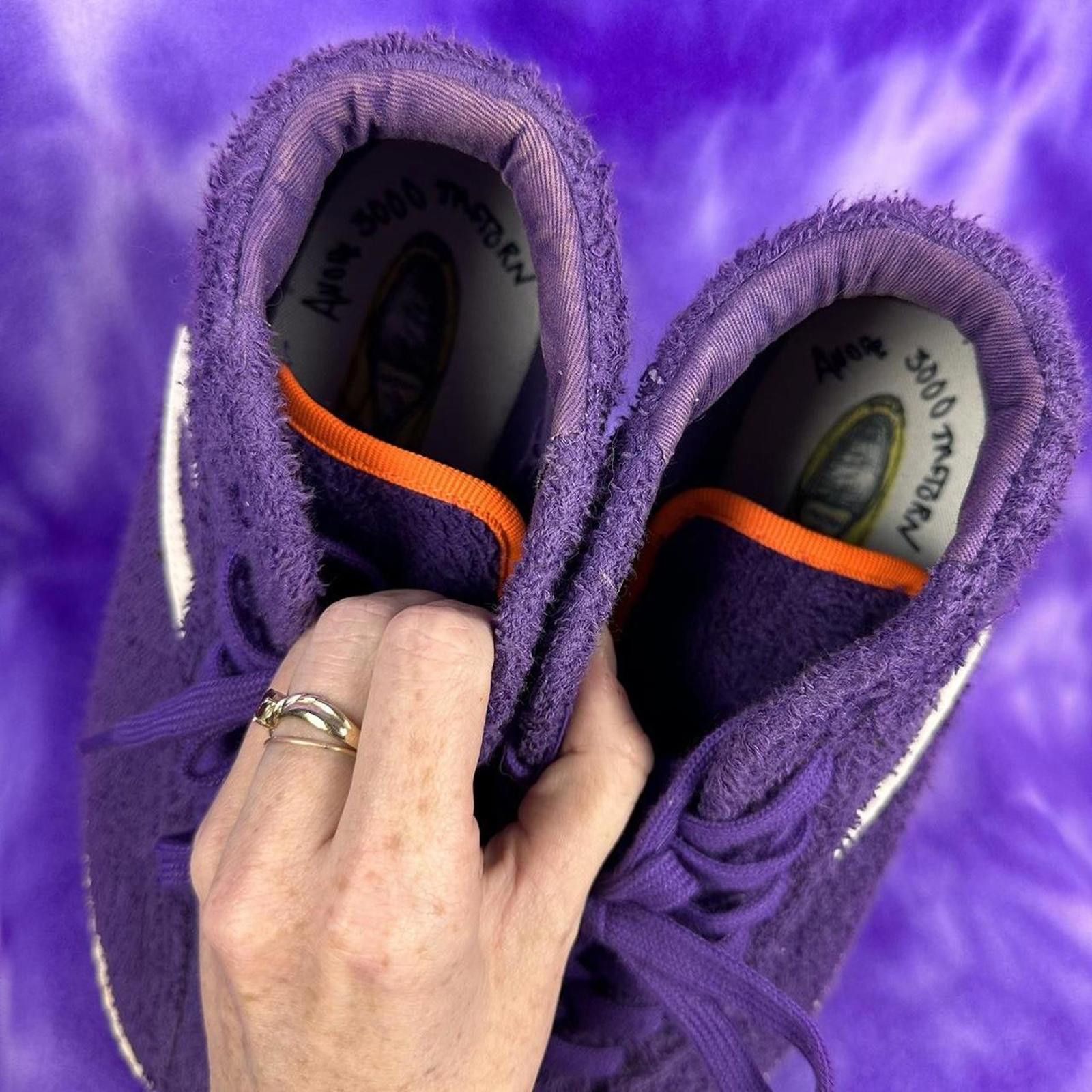 Tretorn Tretorn Purple mid hi top sneakers Andre 3000 collab sz 8.5 Size US 8.5 / IT 38.5 - 4 Thumbnail