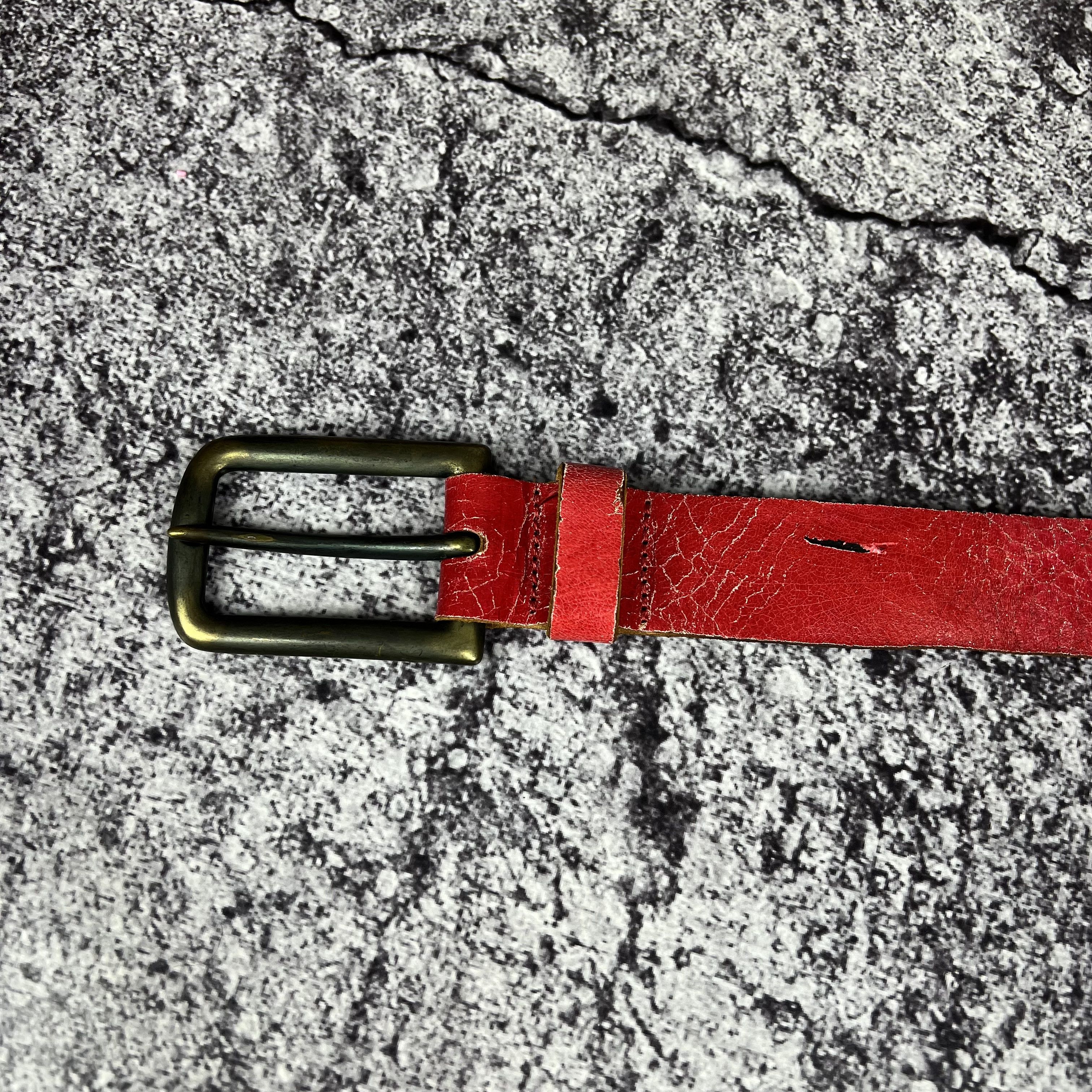 Diesel Diesel Belt Leather Made in Italy Size 90 Size ONE SIZE - 3 Thumbnail